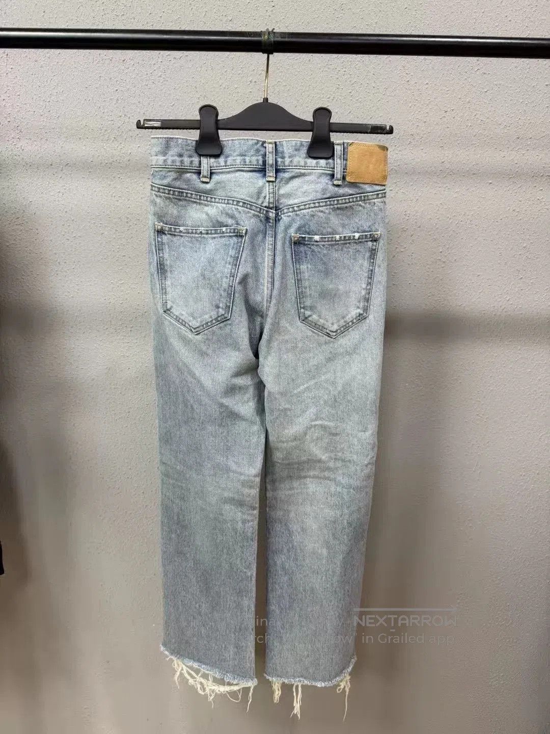 Celine Celine Frayed Edge Denim Jeans size 25. Size 25" / US 0 / IT 36 - 2 Thumbnail