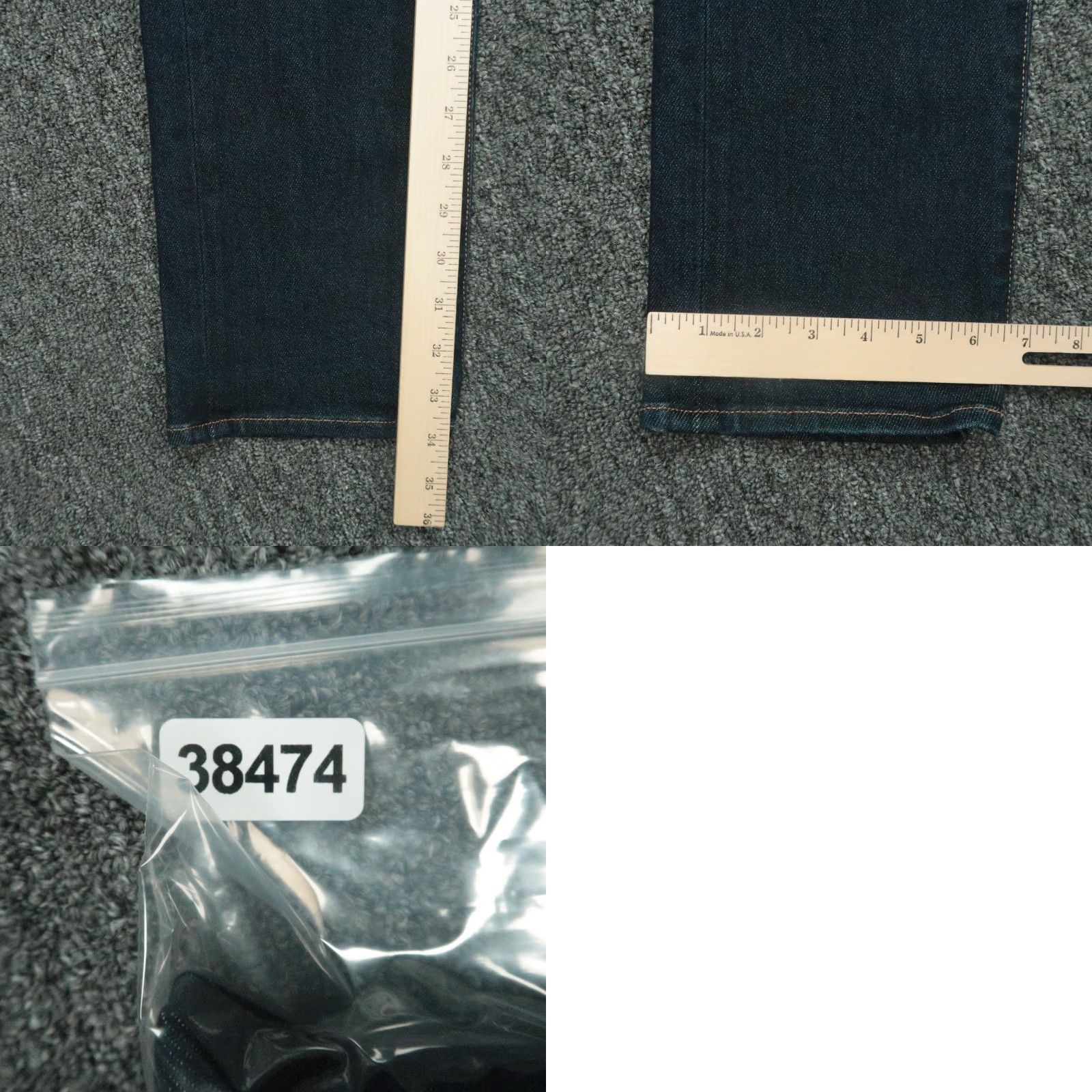 Vintage VINTAGE? No — Joe's Jeans Men 29x34 Blue The Brixton Straight Narrow Kinetic Soft Denim NWT Jeans Size US 29 - 8 Thumbnail