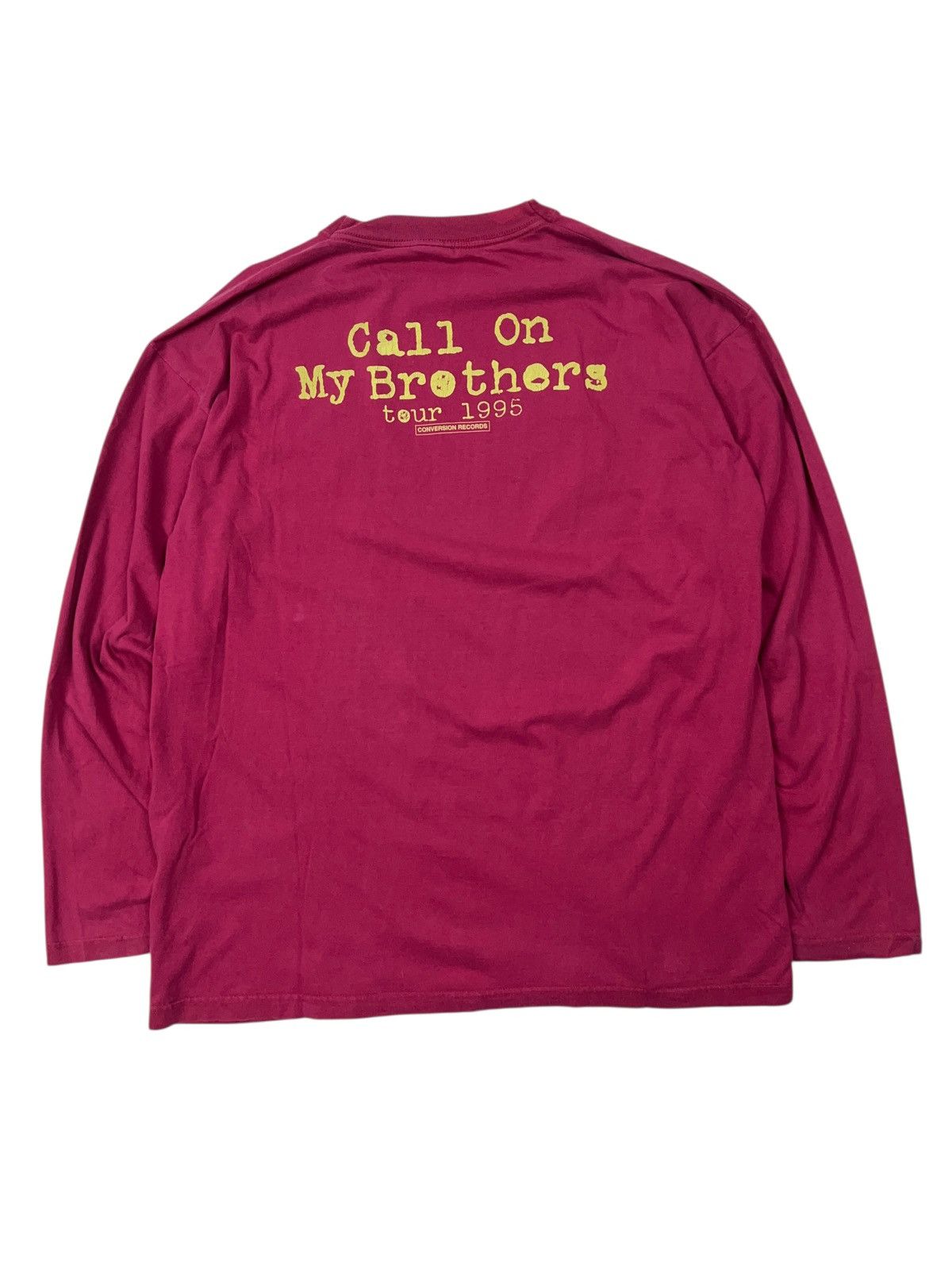 Band Tees Vintage 1995 Ignite Call On My Brothers Tour Long Sleeve tee Size US XL / EU 56 / 4 - 2 Thumbnail
