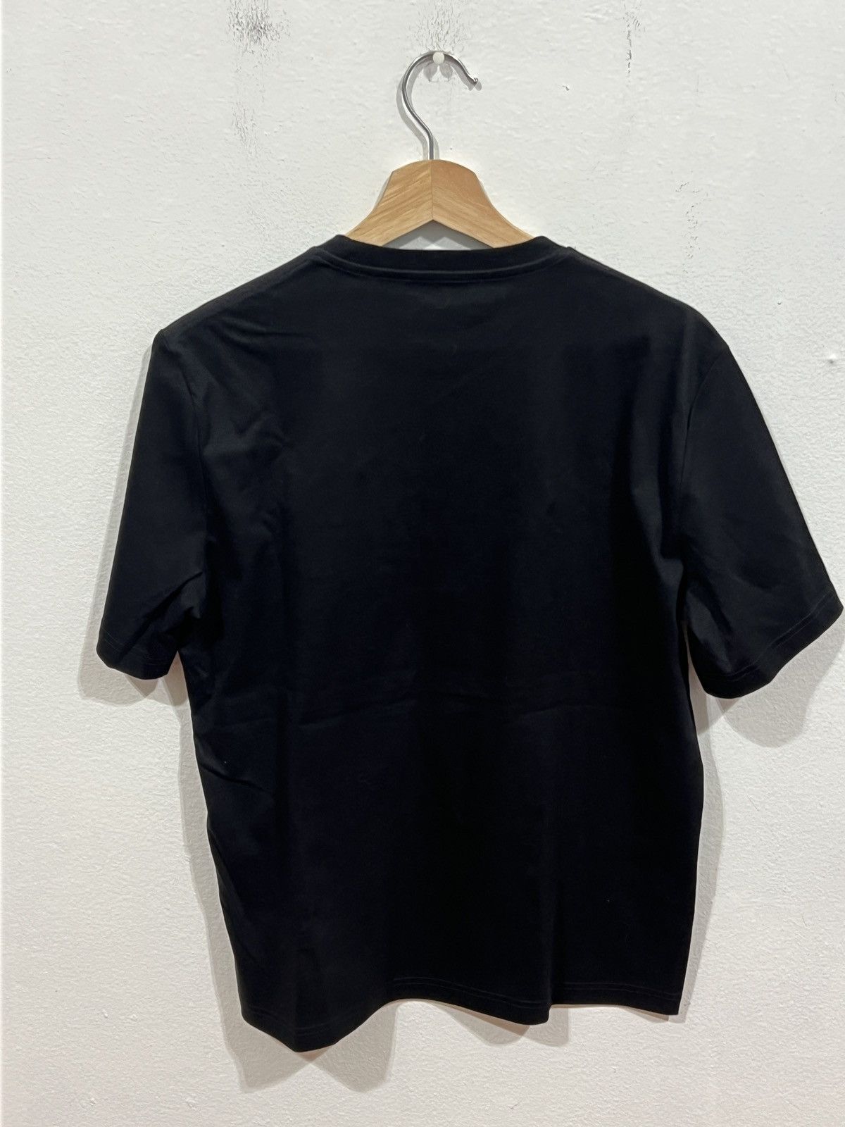 Lanvin Lanvin Black Logo Embroidered Tee Size US S / EU 44-46 / 1 - 7 Thumbnail