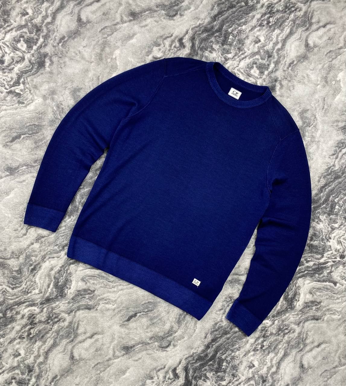 C.P. Company CP Company Wool Knit Sweater Men Size 48 Blue Size US M / EU 48-50 / 2 - 1 Thumbnail