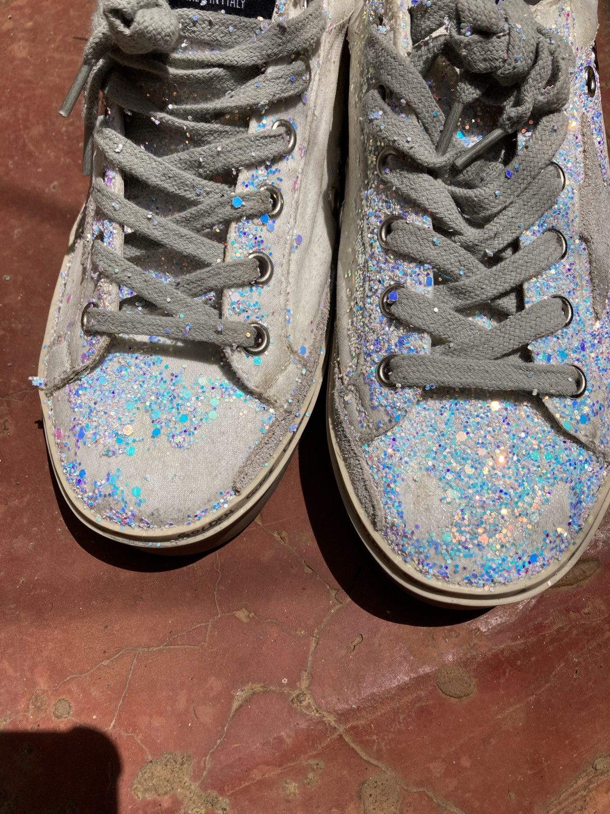 Golden Goose Golden Goose Hi Star Sneakers Size US 7 / IT 37 - 2 Thumbnail