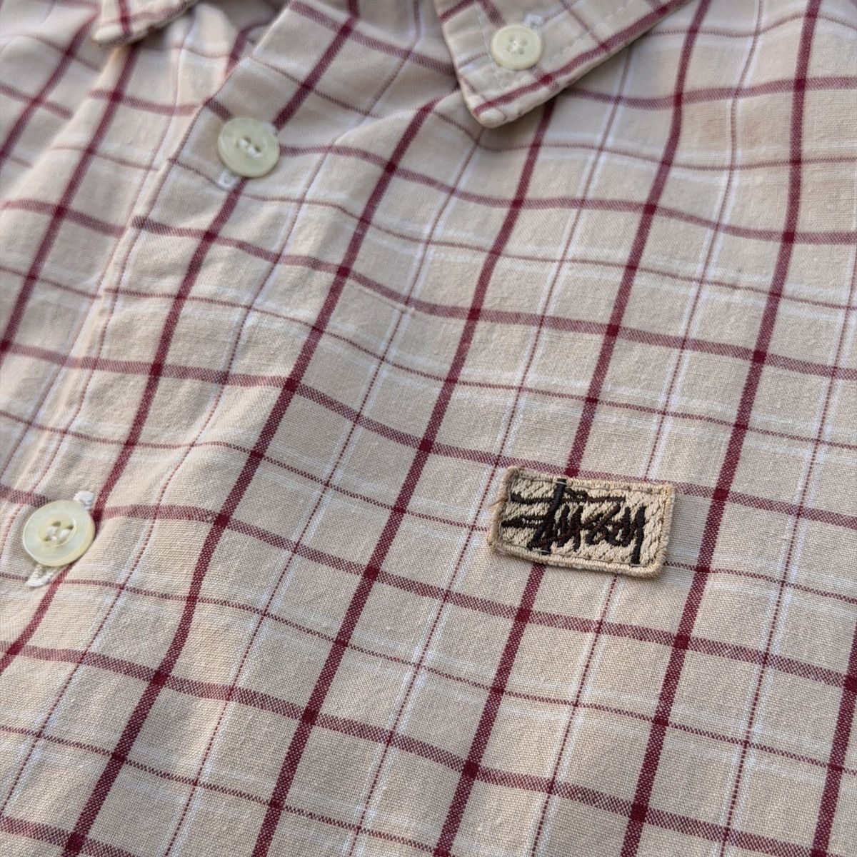 Stussy Vintage Stussy LV Louis Vuitton Monogram Button Ups Shirt Size US S / EU 44-46 / 1 - 4 Thumbnail