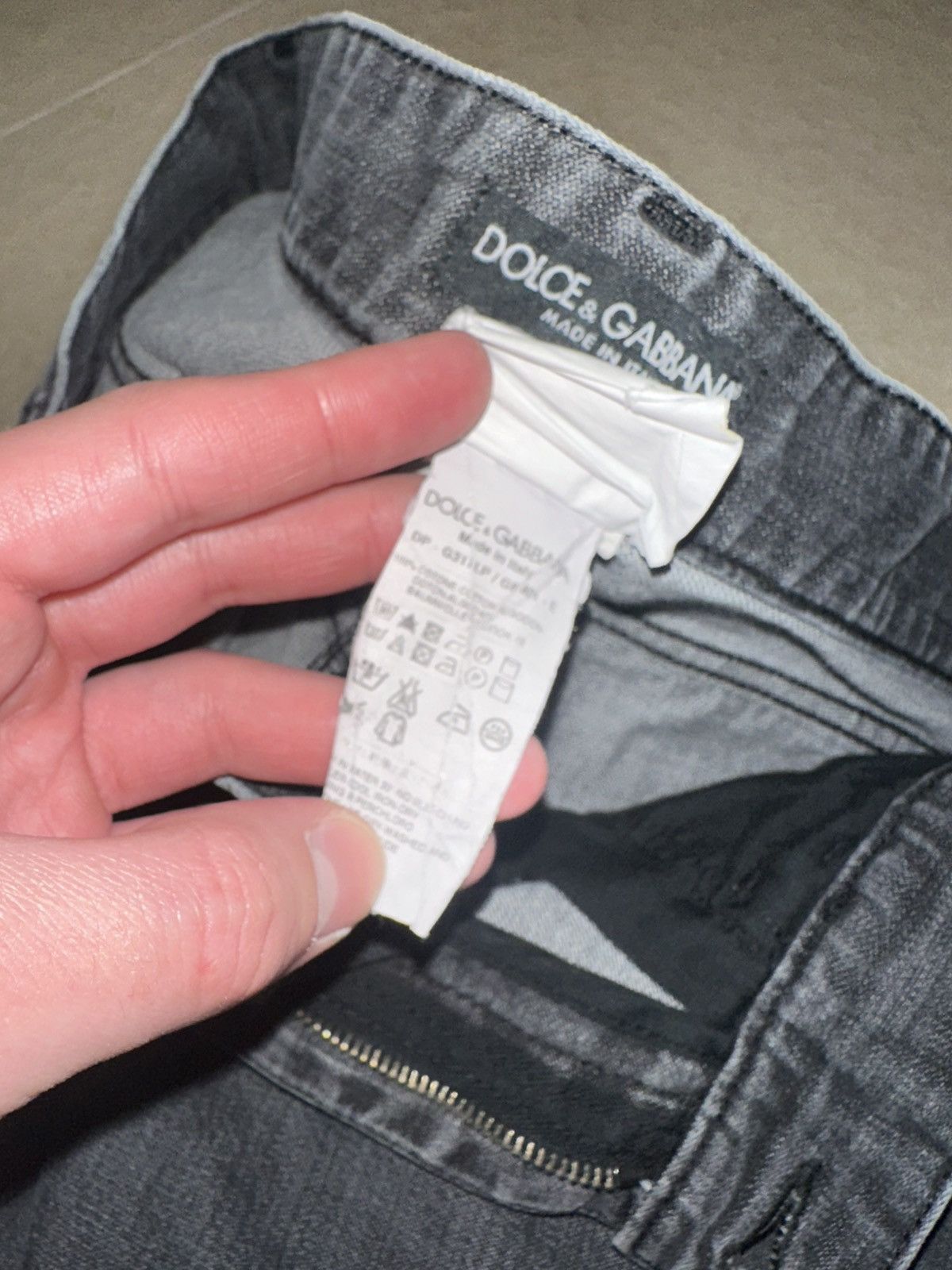 Dolce & Gabbana Dolce & Gabbana Embroidered Graphic Jeans Size US 32 / EU 48 - 6 Thumbnail