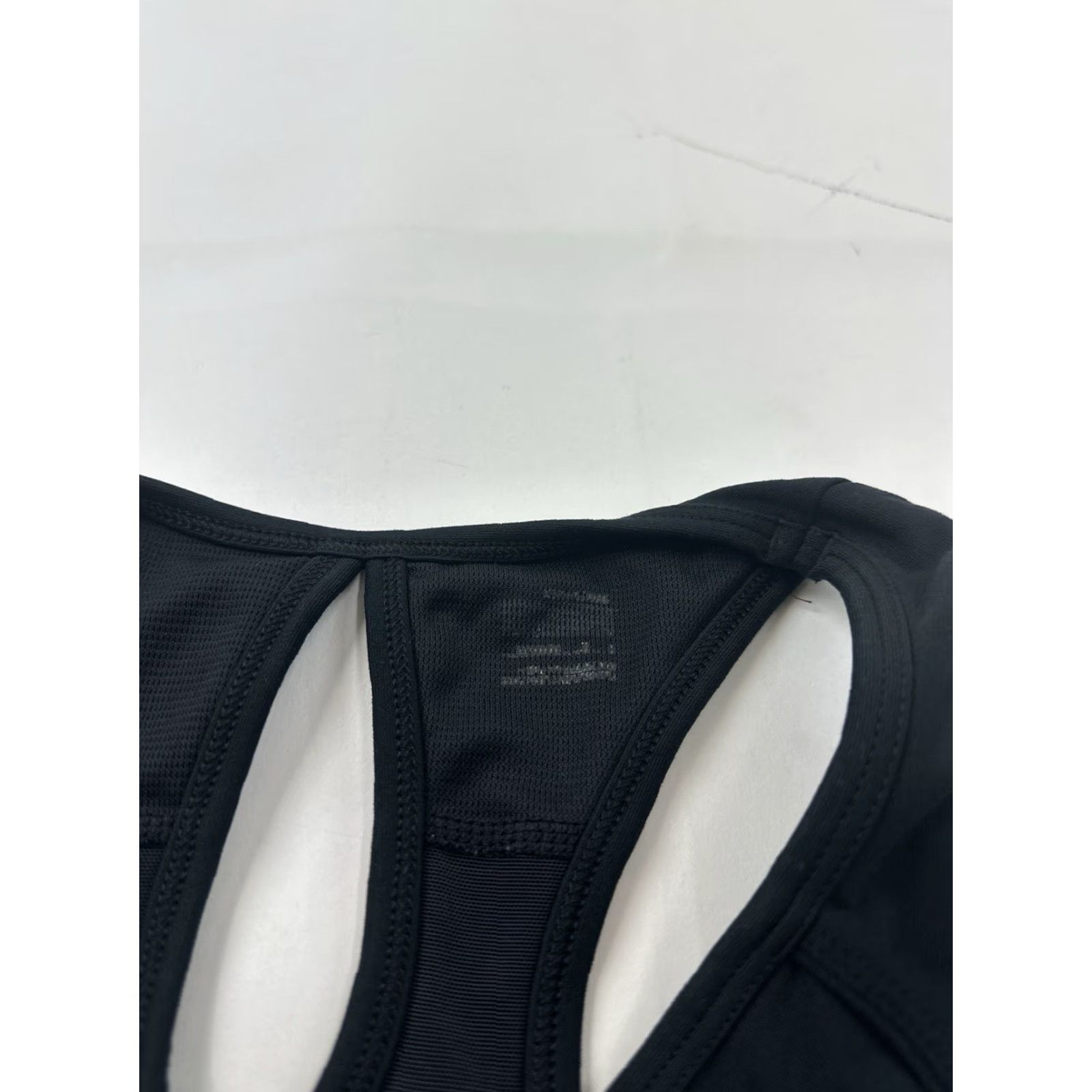Nike Nike Sports Bra Women L Black Athletic Training Sports Bra Womens L Black Nike Size ONE SIZE - 3 Thumbnail