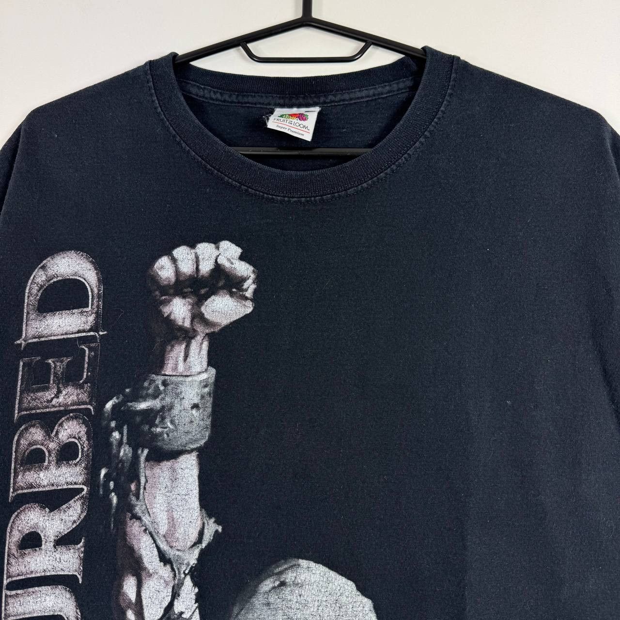 Fruit Of The Loom Disturbed Band Graphic T-Shirt Fruit Of The Loom Mens Size L Size US L / EU 52-54 / 3 - 2 Thumbnail
