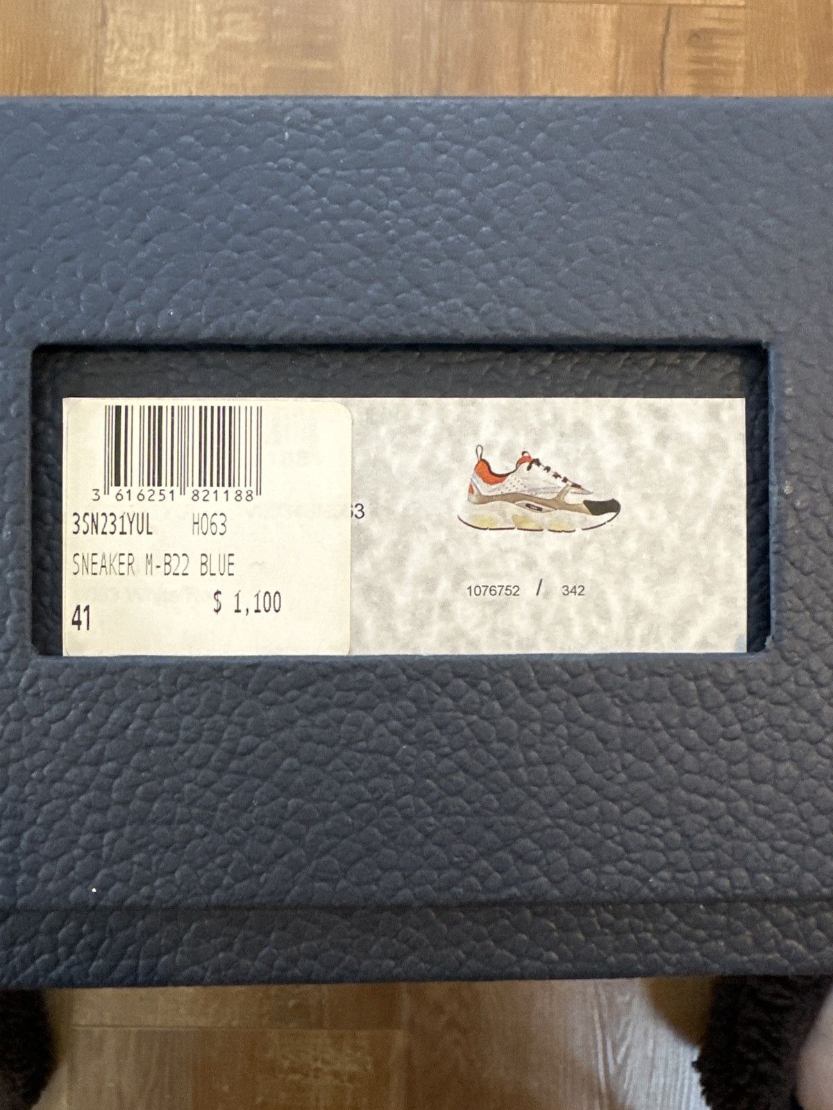 Dior Dior Sneakers B22 Grey/Orange Size US 8.5 / EU 41-42 - 9 Thumbnail