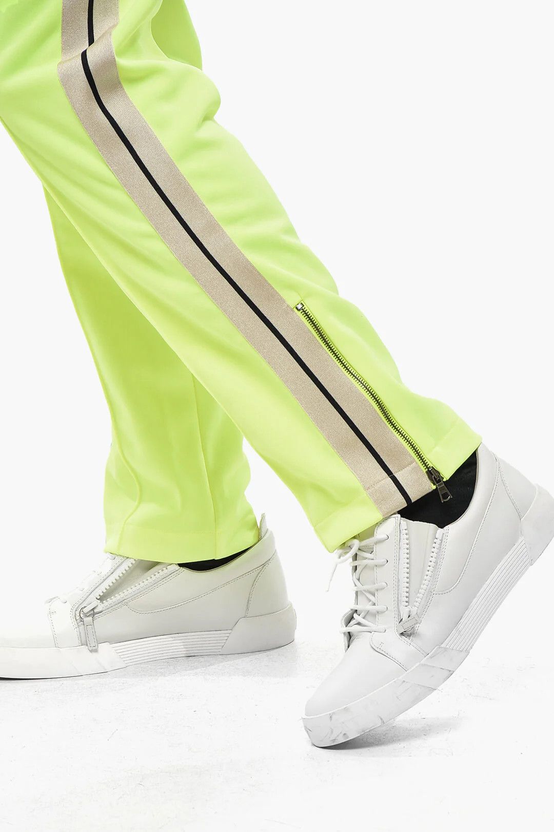 Palm Angels og1mm0326 Sweatpants & Joggers in Yellow Size US 38 / EU 54 - 4 Thumbnail