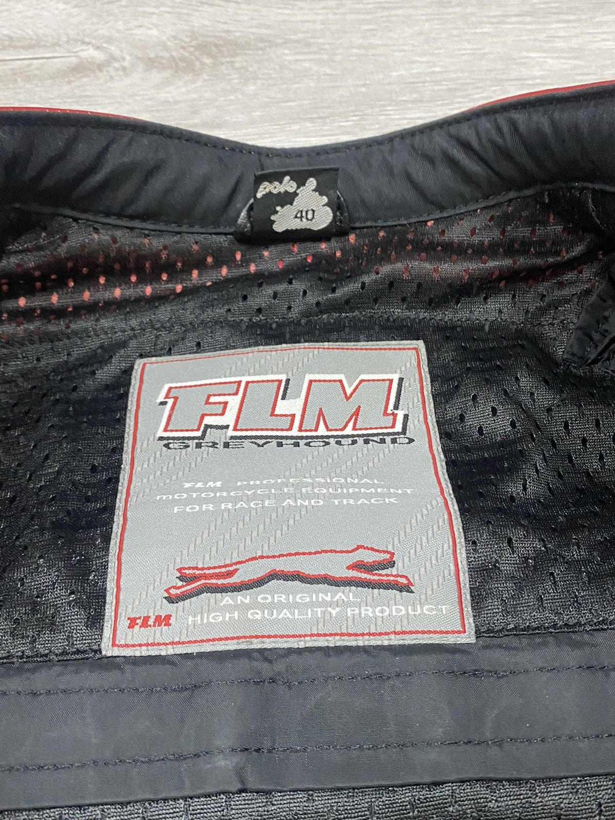 Vintage FLM MOTO with protection leather racing jacket Size US S / EU 44-46 / 1 - 9 Thumbnail