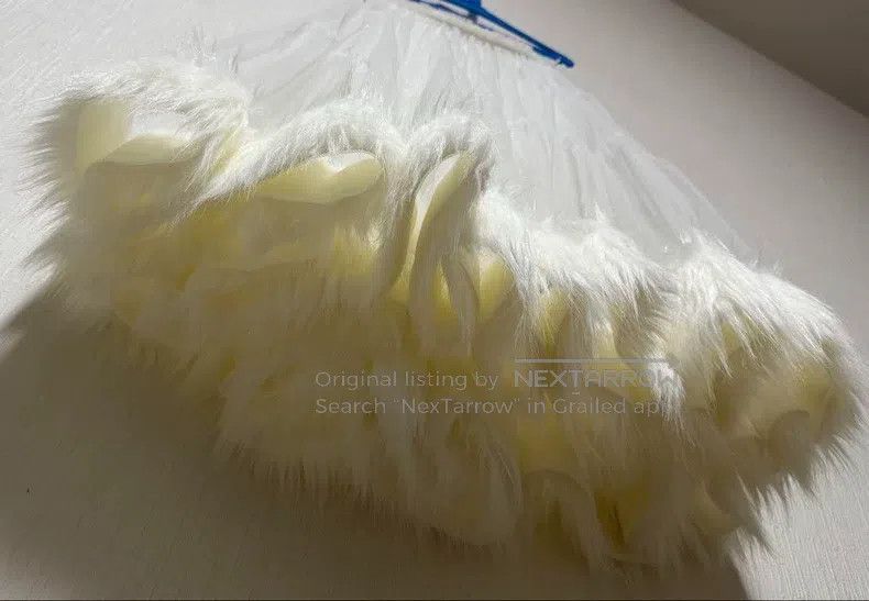 Comme des Garcons Comme Des Garcons size S White Vintage Mesh Skirt Size 22" - 5 Thumbnail