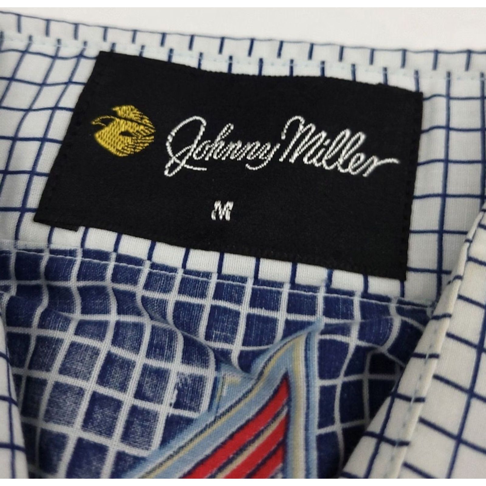 Sears VINTAGE Johnny Miller Shirt Rare Deadstock NWT Pattern Sears USA 70s Disco Golf Size US M / EU 48-50 / 2 - 5 Thumbnail