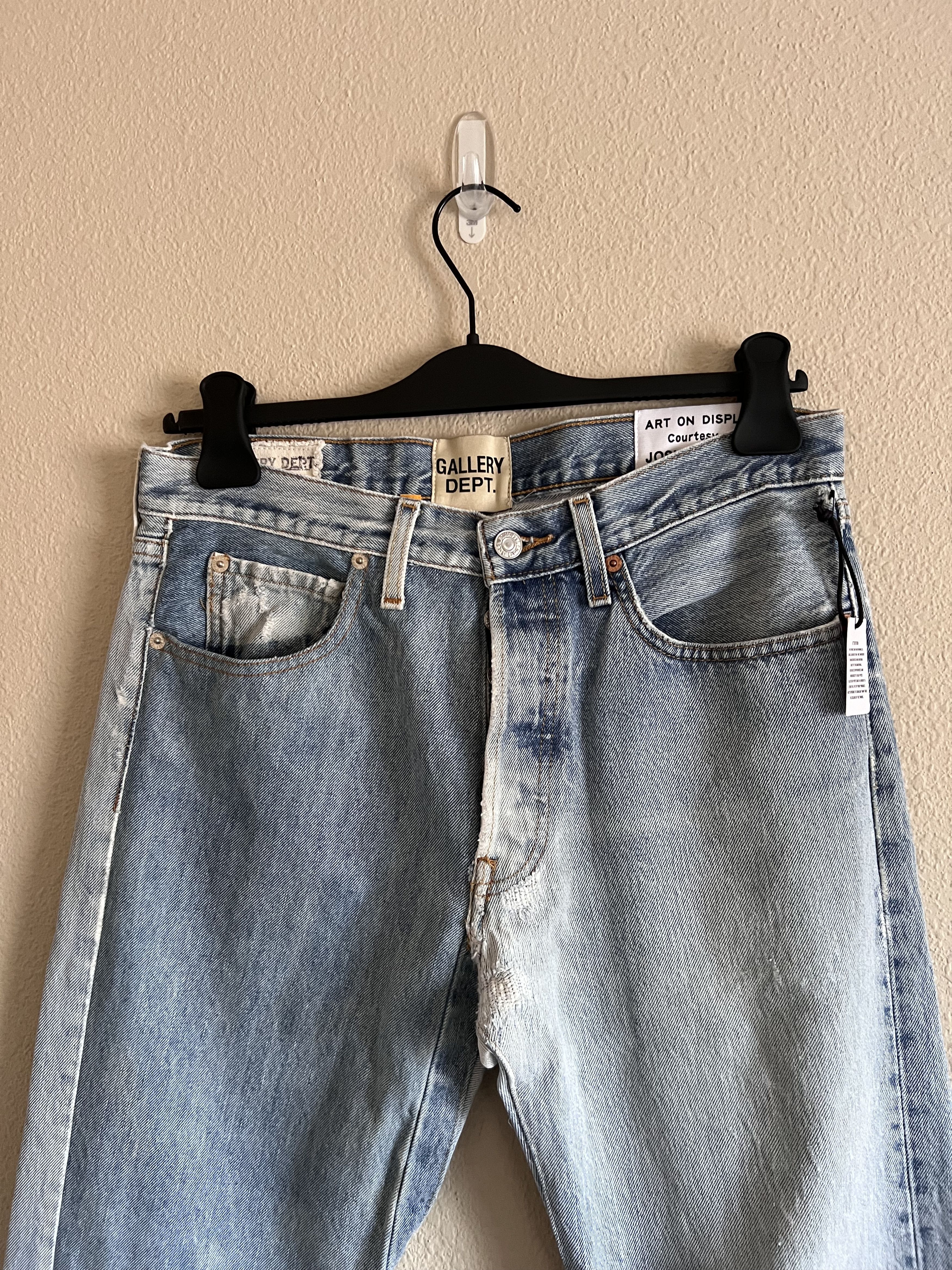 Gallery Dept. Gallery Dept. Ken Paneled Jeans in Indigo Size US 31 - 2 Thumbnail