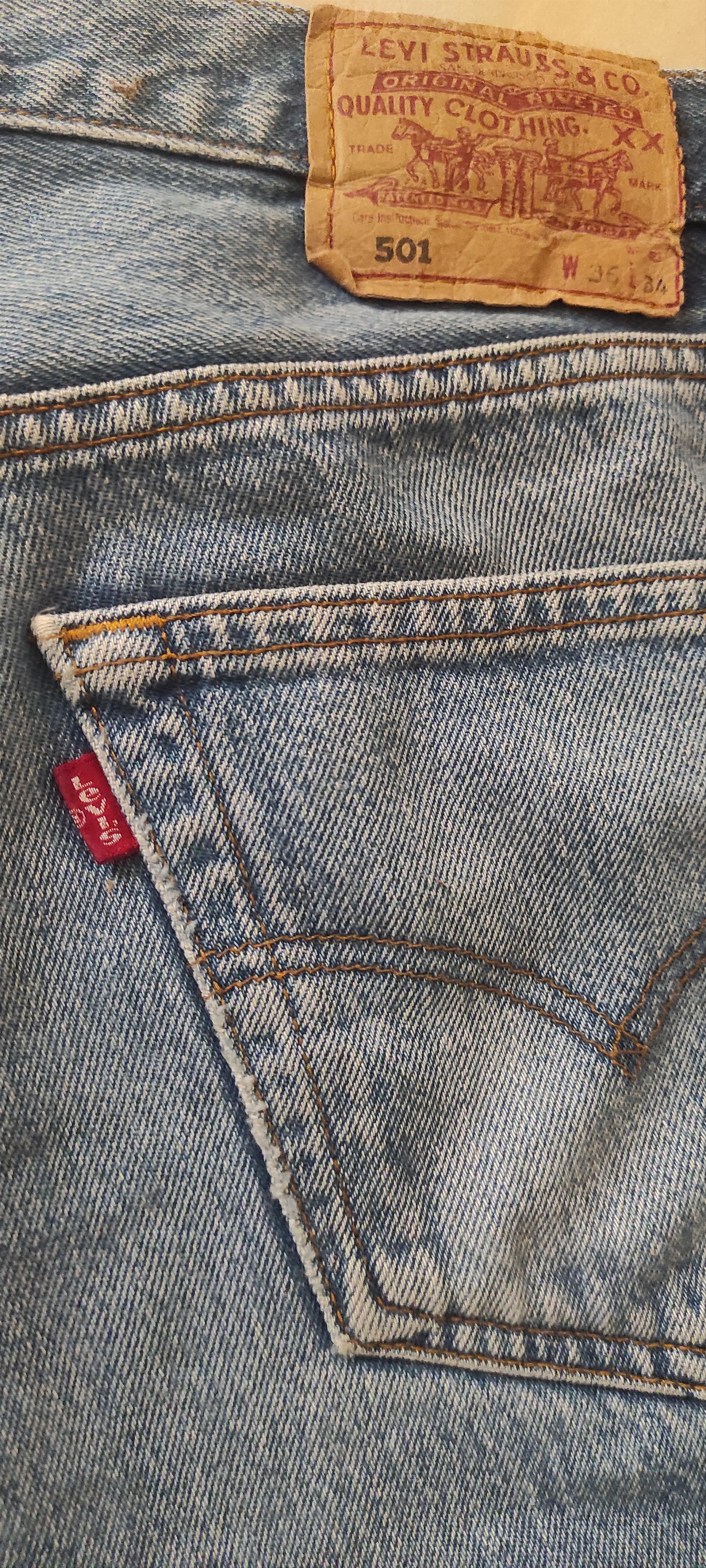 Levi's Levi's Men's 501 Casual Denim Shorts Size 34 Button Closure Size US 34 / EU 50 - 7 Thumbnail