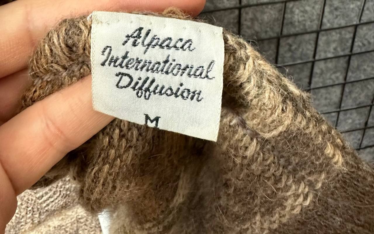 Vintage Vintage Alpaca vest sweater 90s suze Medium Size M / US 6-8 / IT 42-44 - 5 Thumbnail