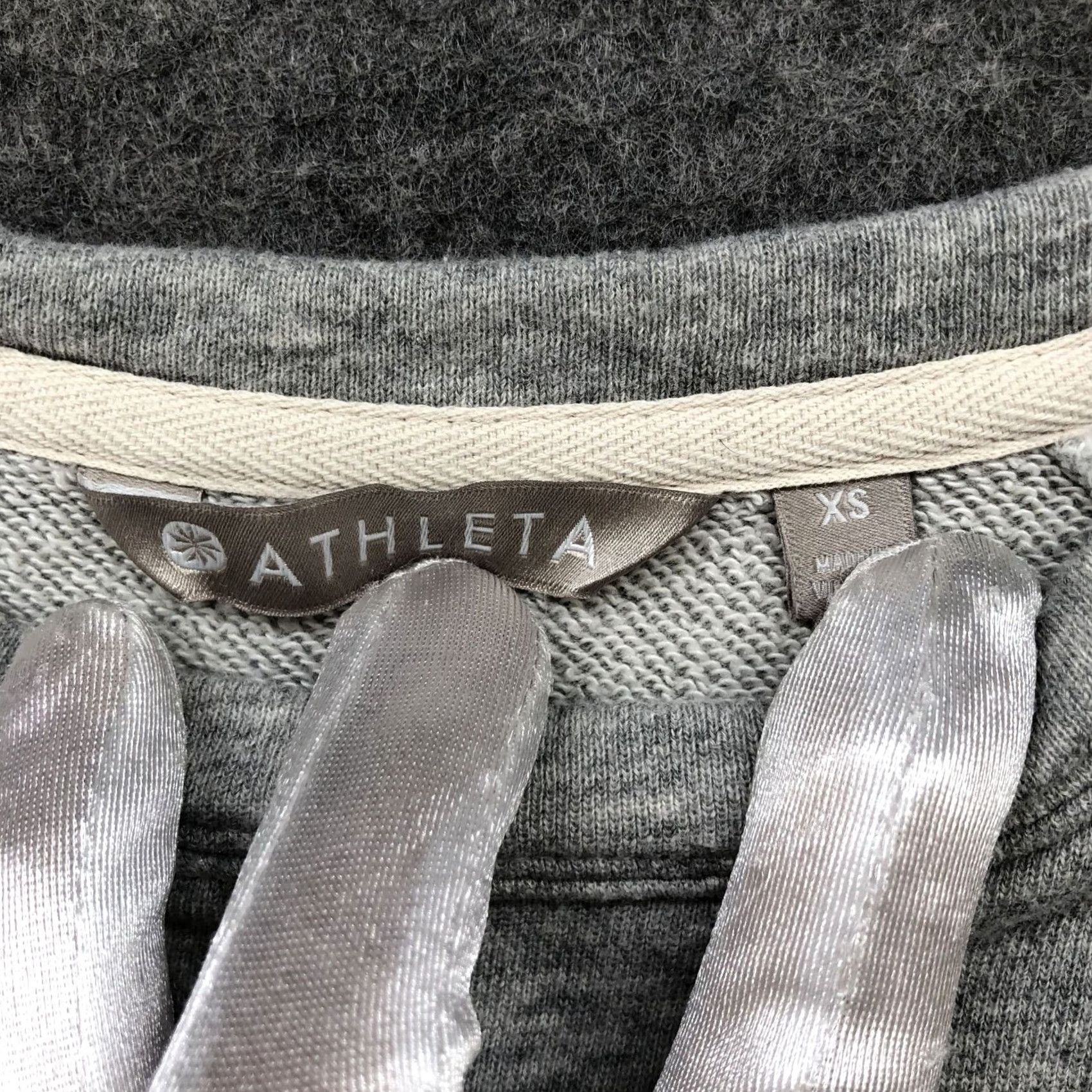 Athleta Athleta Studio Cinch Sweatshirt Dress Womens XS Gray Crewneck Cozy Lounge Dress Size XS / US 0-2 / IT 36-38 - 5 Thumbnail