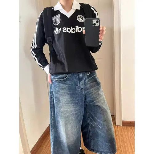 Japanese Brand × Jean Blue washed vintage lightning denim shorts y2k Size US 32 / EU 48 - 3 Thumbnail