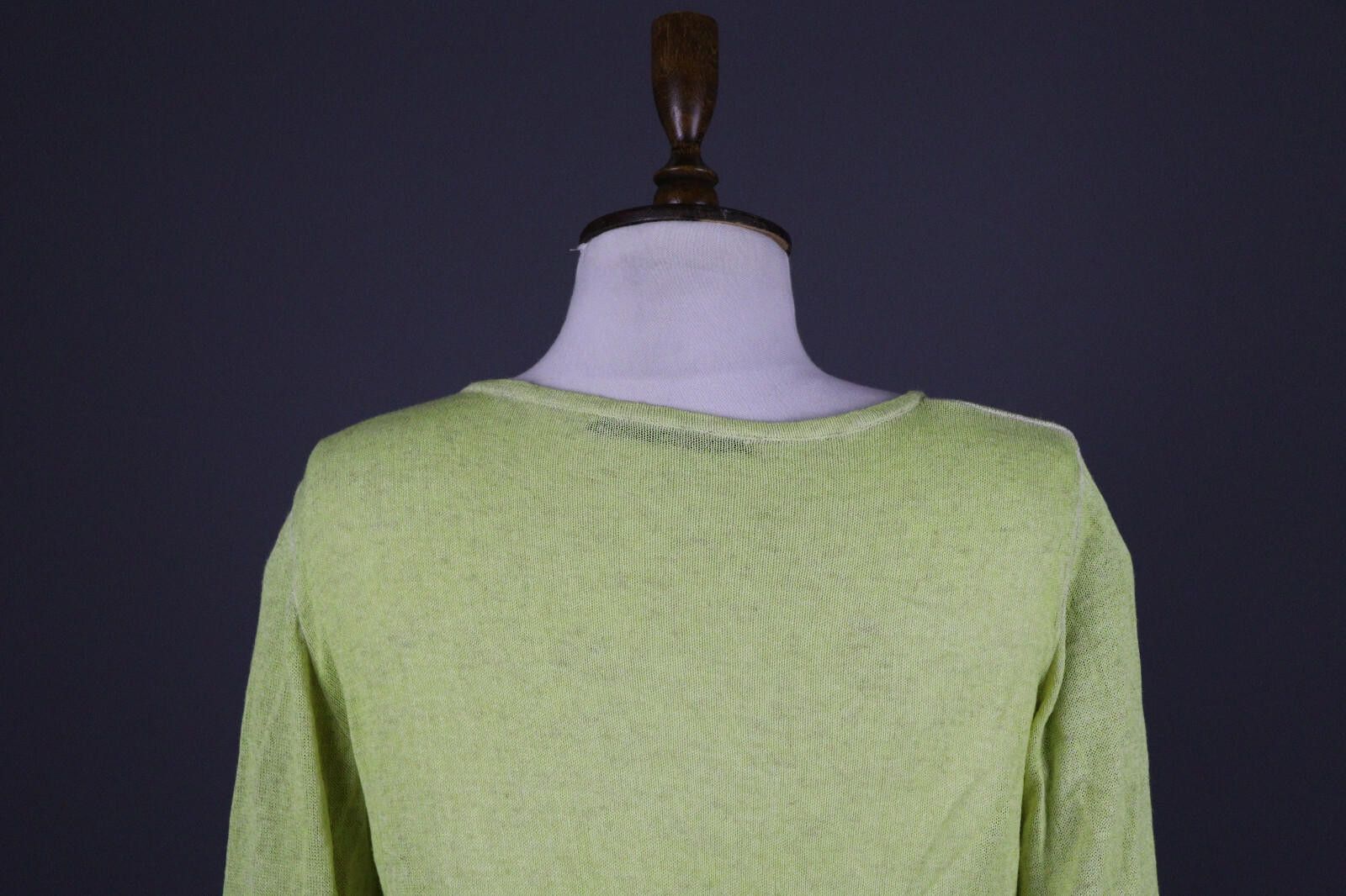 Other Bottega by Elisa Cavaletti One Button Linen Sweater Size S Size S / US 4 / IT 40 - 6 Thumbnail