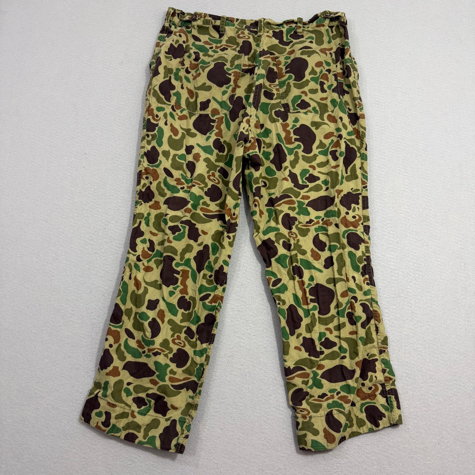 Vintage Vintage Duck Camo Lightweight Hunting Pants Large (34x25) Size US 34 / EU 50 - 7 Thumbnail