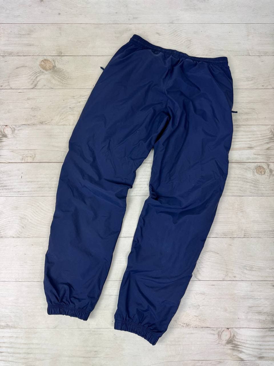 Vintage Nike Track Pants Nylon 00s Swoosh Striped Y2K