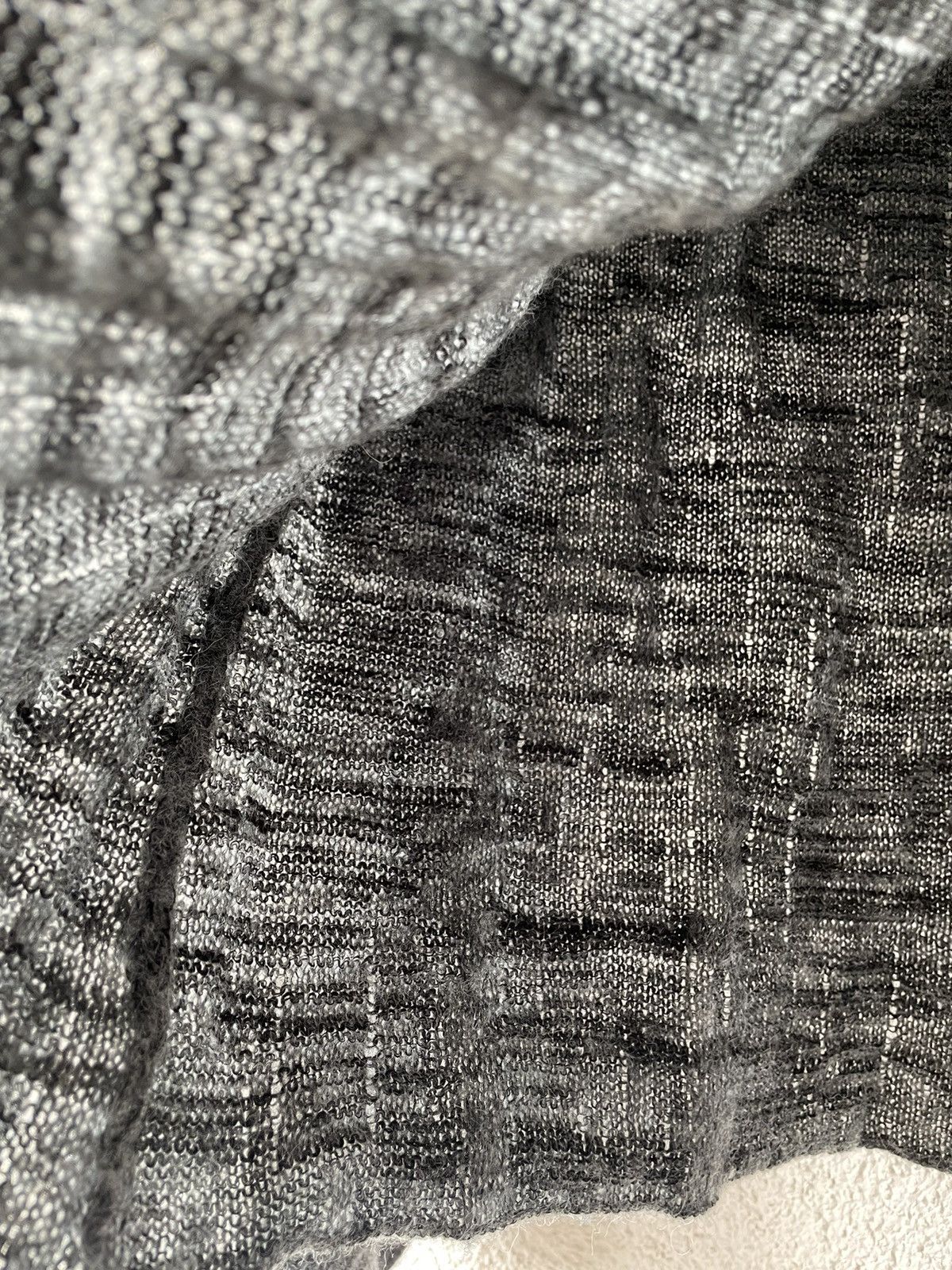 OSKA OSKA Grey Linen/Alpaca/Wool Soft Women Cardigan Size 1/S-M Size S / US 4 / IT 40 - 7 Thumbnail