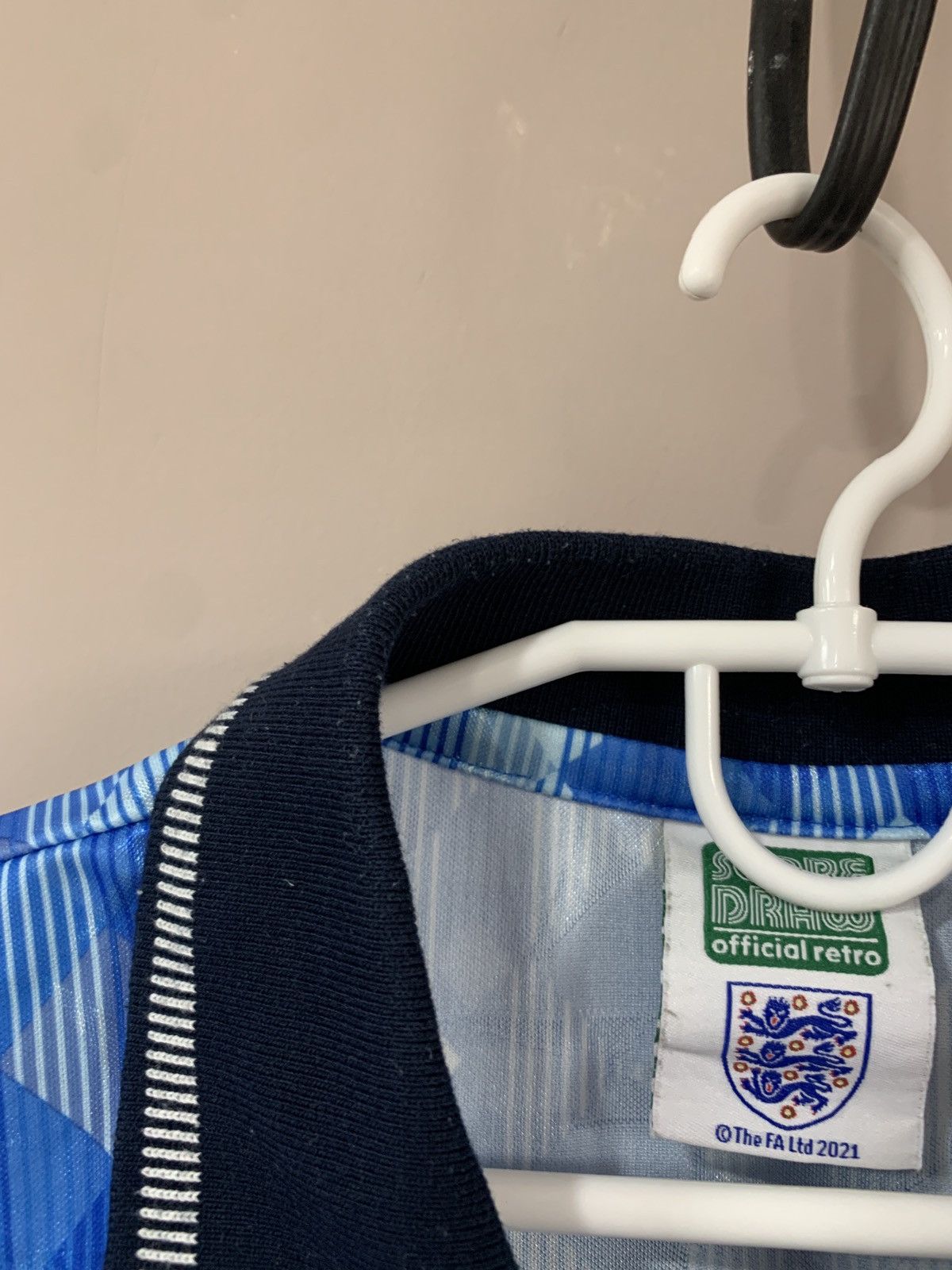 Other England Third Football Shirt Retro Score Draw Soccer Jersey Size US L / EU 52-54 / 3 - 5 Thumbnail