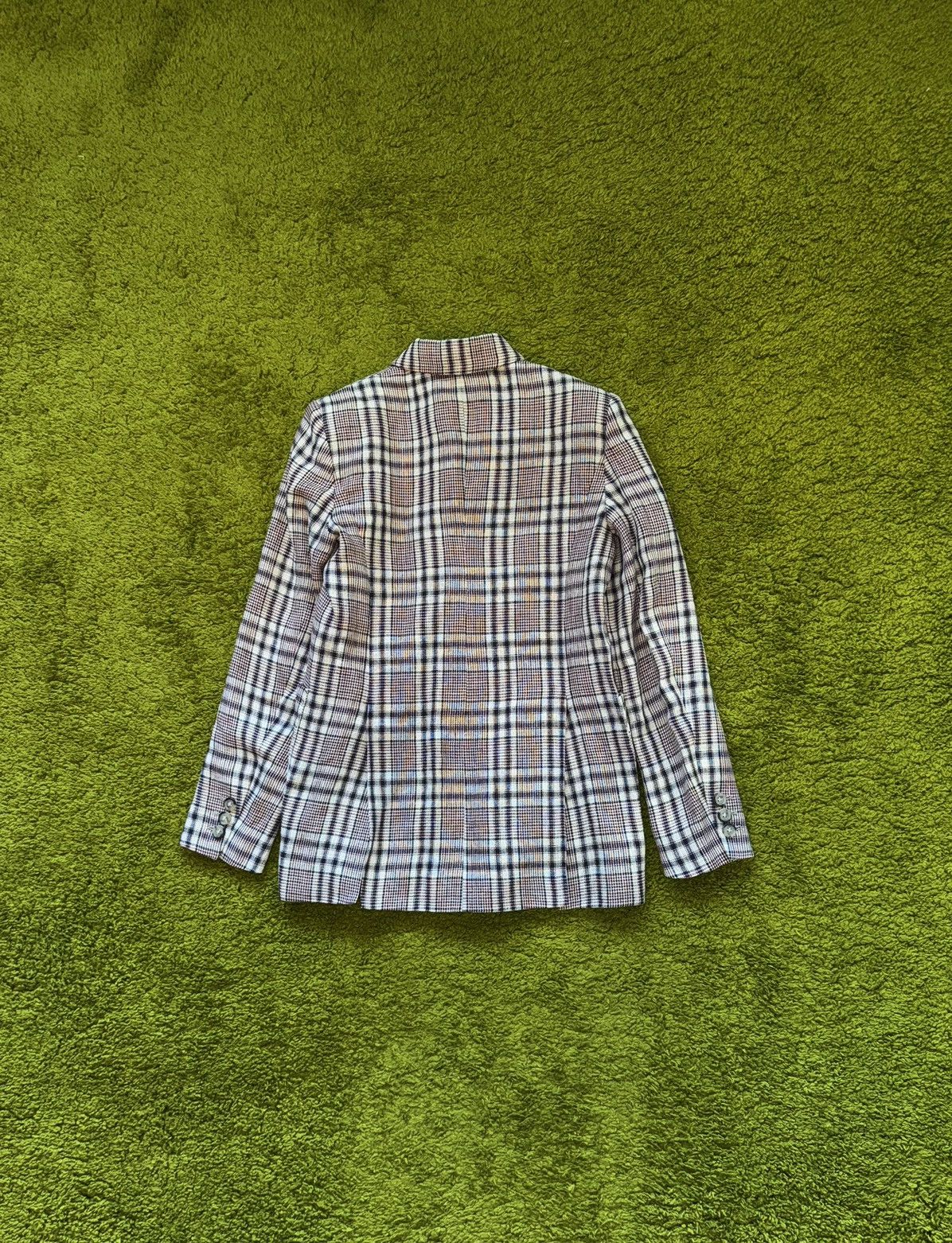 Designer × Isabel Marant × Isabel Marant Etoile Isabel Marant 100% linen double breasted checkered blazer Size M / US 6-8 / IT 42-44 - 3 Thumbnail