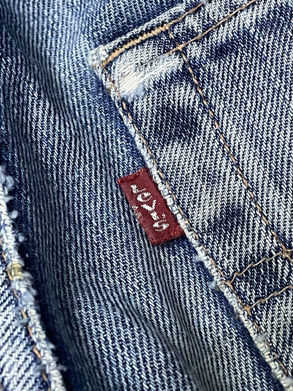 Levi's Vintage Levis 507 Flared Bootcut Distressed Jeans Size US 28 / EU 44 - 23 Thumbnail
