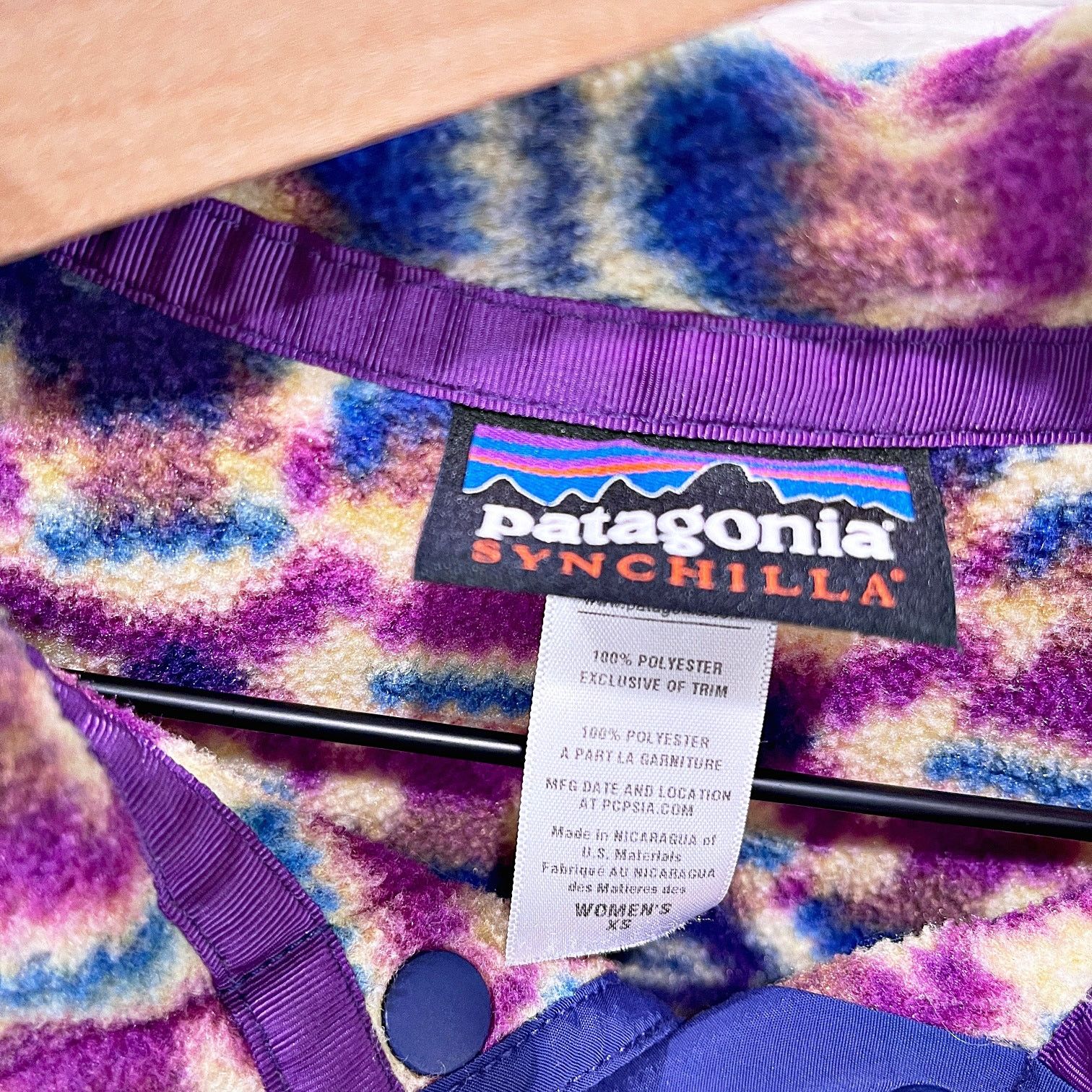Patagonia Patagonia Synchilla Snap T Fleece Pullover Aztec Vintage XS Size XS / US 0-2 / IT 36-38 - 7 Thumbnail
