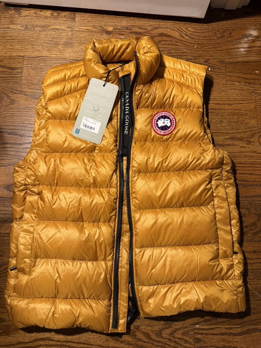 Canada Goose Brand New Canada Goose Crofton Gold Vest Size Large Size US L / EU 52-54 / 3 - 1 Thumbnail