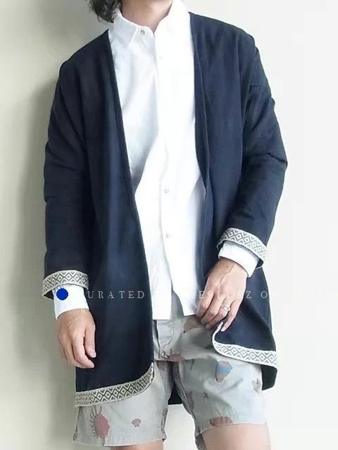 Visvim Lightweight Indigo Sanjuro Coat Size US M / EU 48-50 / 2 - 1 Thumbnail