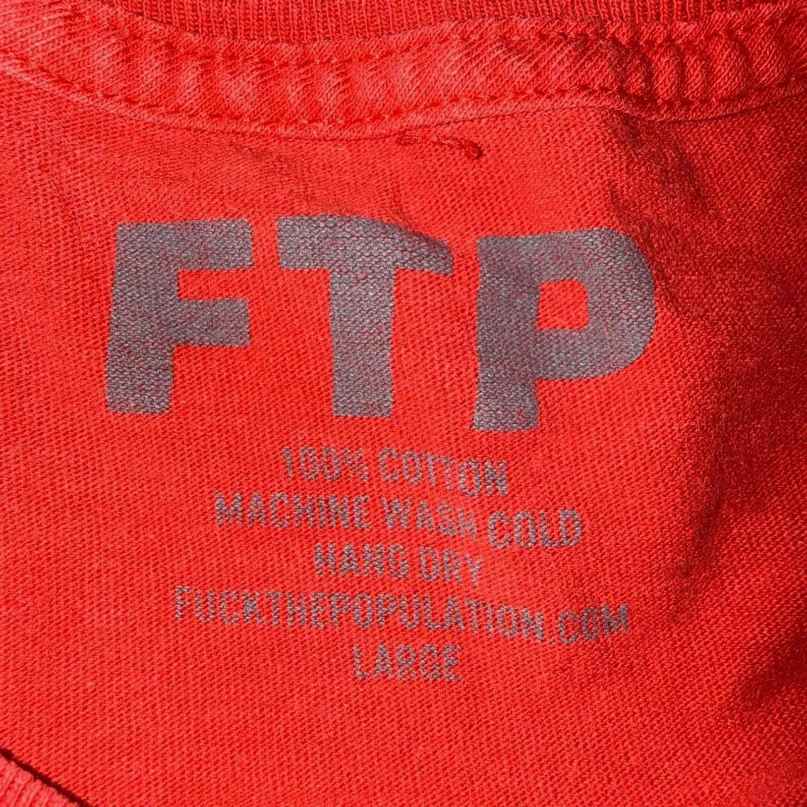 G59 Records OLD FTP T-Shirt Red Size US L / EU 52-54 / 3 - 2 Thumbnail