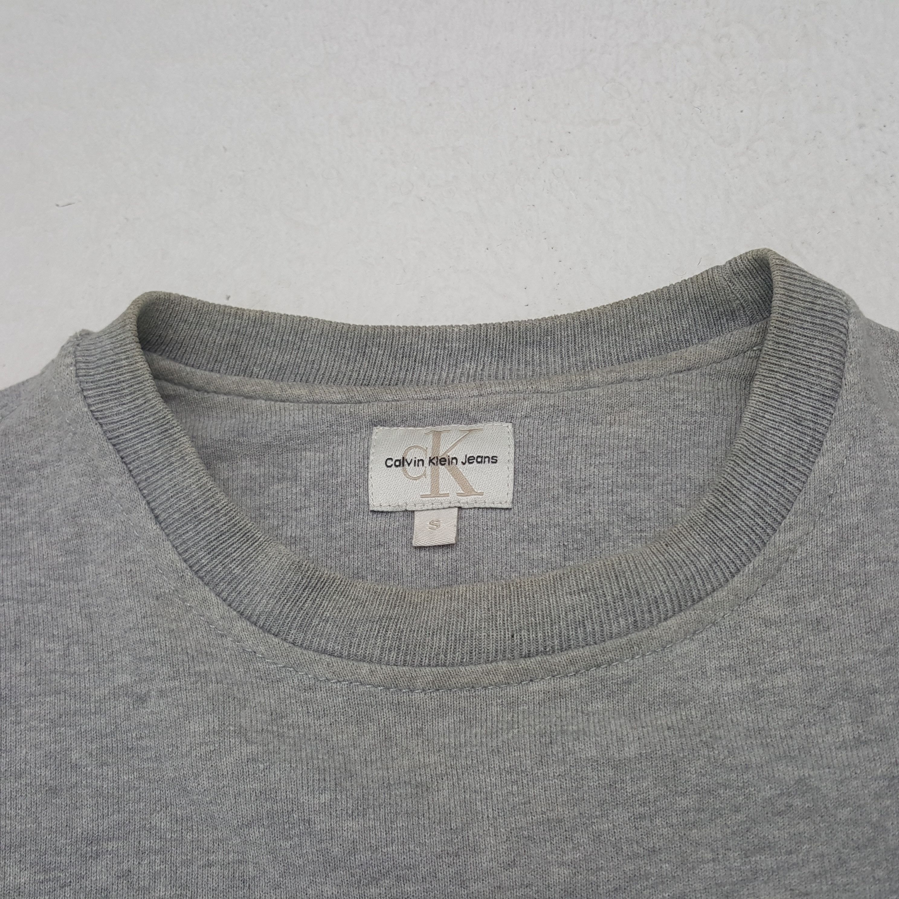 Calvin Klein × Vintage Vintage Calvin Klein Jeans Embroidery Logo Sweatshirt Size US S / EU 44-46 / 1 - 4 Thumbnail