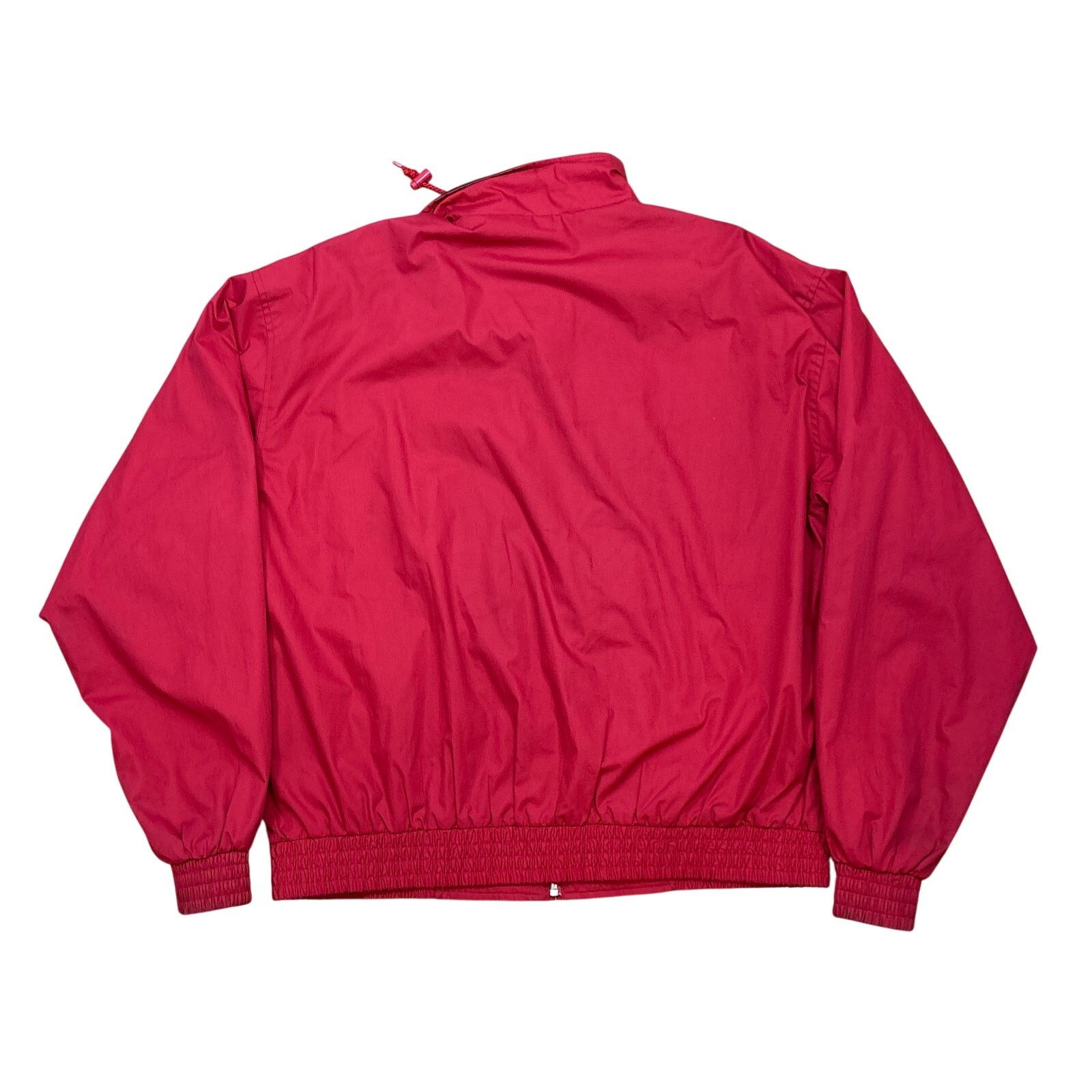 Port Authority Vintage 90s Wells Fargo Embroidered Red windbreaker Jacket L Size US L / EU 52-54 / 3 - 7 Thumbnail