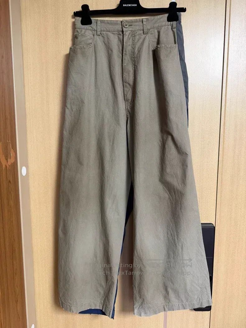 Balenciaga Balenciaga size S Front and back patched loose cargo pants Size US 30 / EU 46 - 1 Thumbnail