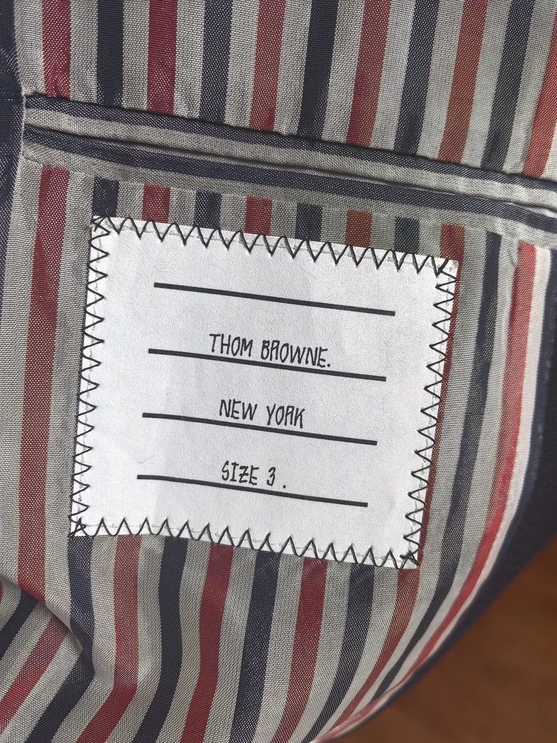 Thom Browne Thom Browne size3 A wool jacket Size US L / EU 52-54 / 3 - 9 Thumbnail