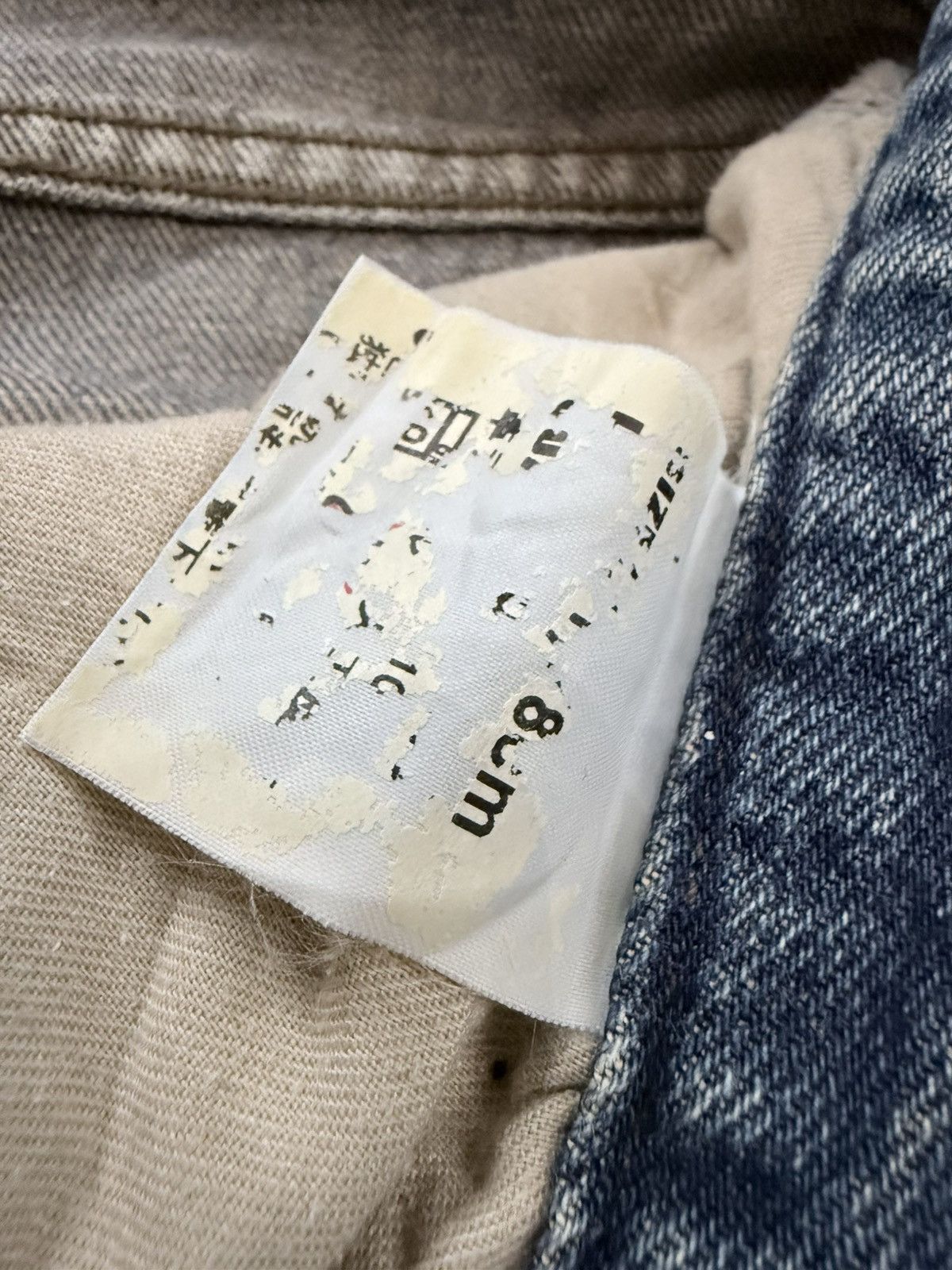 Japanese Brand Vintage Japanese Fade Aging Bobson Straight Distressed Denim Size US 30 / EU 46 - 15 Thumbnail