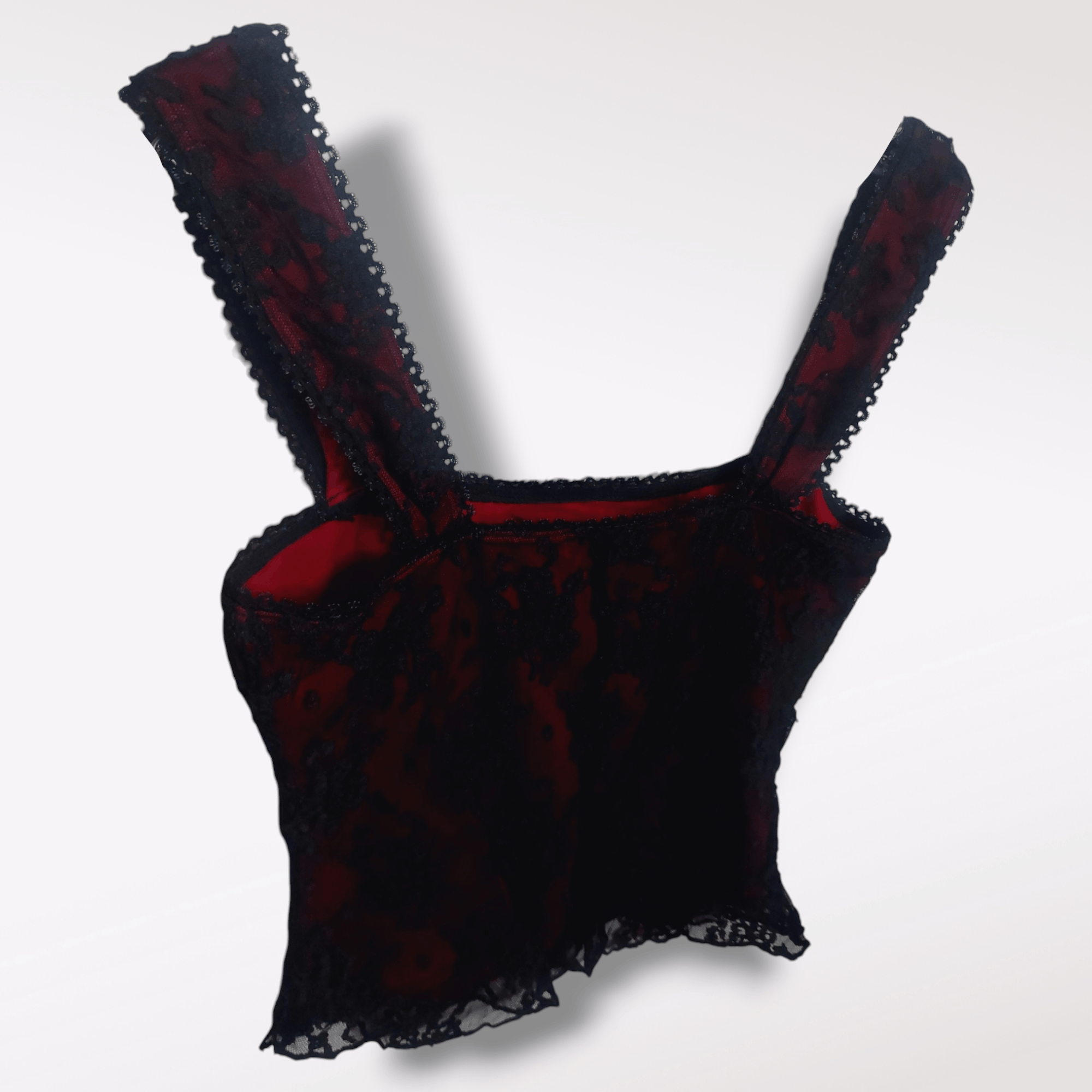Vintage Corset-Like Bustier Vintage Top | Hot Topic | Size M / US 6-8 / IT 42-44 - 4 Thumbnail