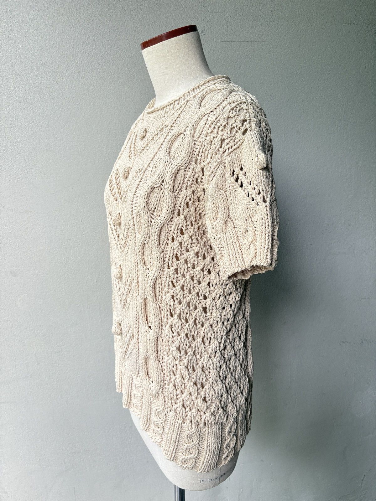 Yohji Yamamoto Yohji Yamamoto AW04 knitted blouse Size ONE SIZE - 21 Thumbnail