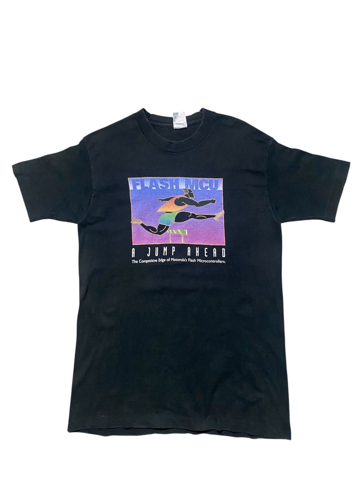 Motorola Vintage 90's Motorola Flash Mcu Tshirt Size US M / EU 48-50 / 2 - 1 Thumbnail