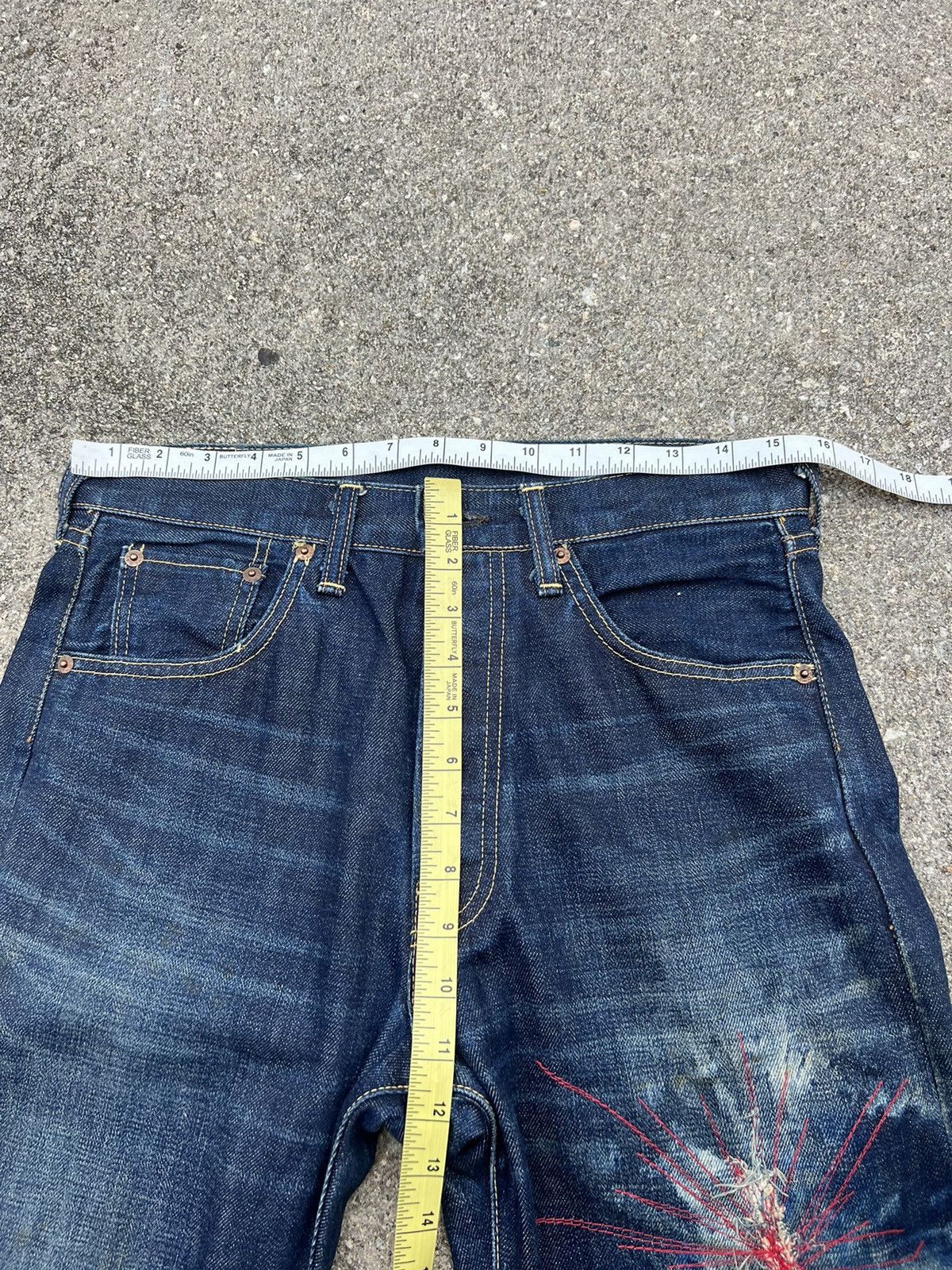 Levi's Vintage Clothing Vintage 2001 LVC Levi’s 501 Jeans Big E Denim Selvedge Jeans Size US 31 - 2 Thumbnail