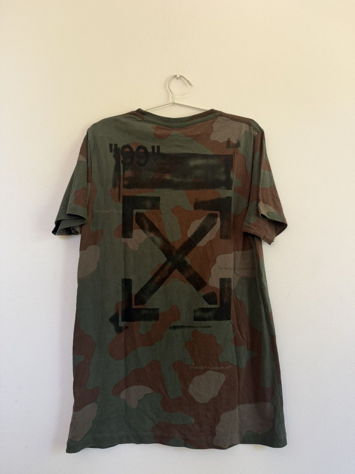 Off-White Off White Camouflage Impressionism Arrow TEE Size US L / EU 52-54 / 3 - 1 Thumbnail