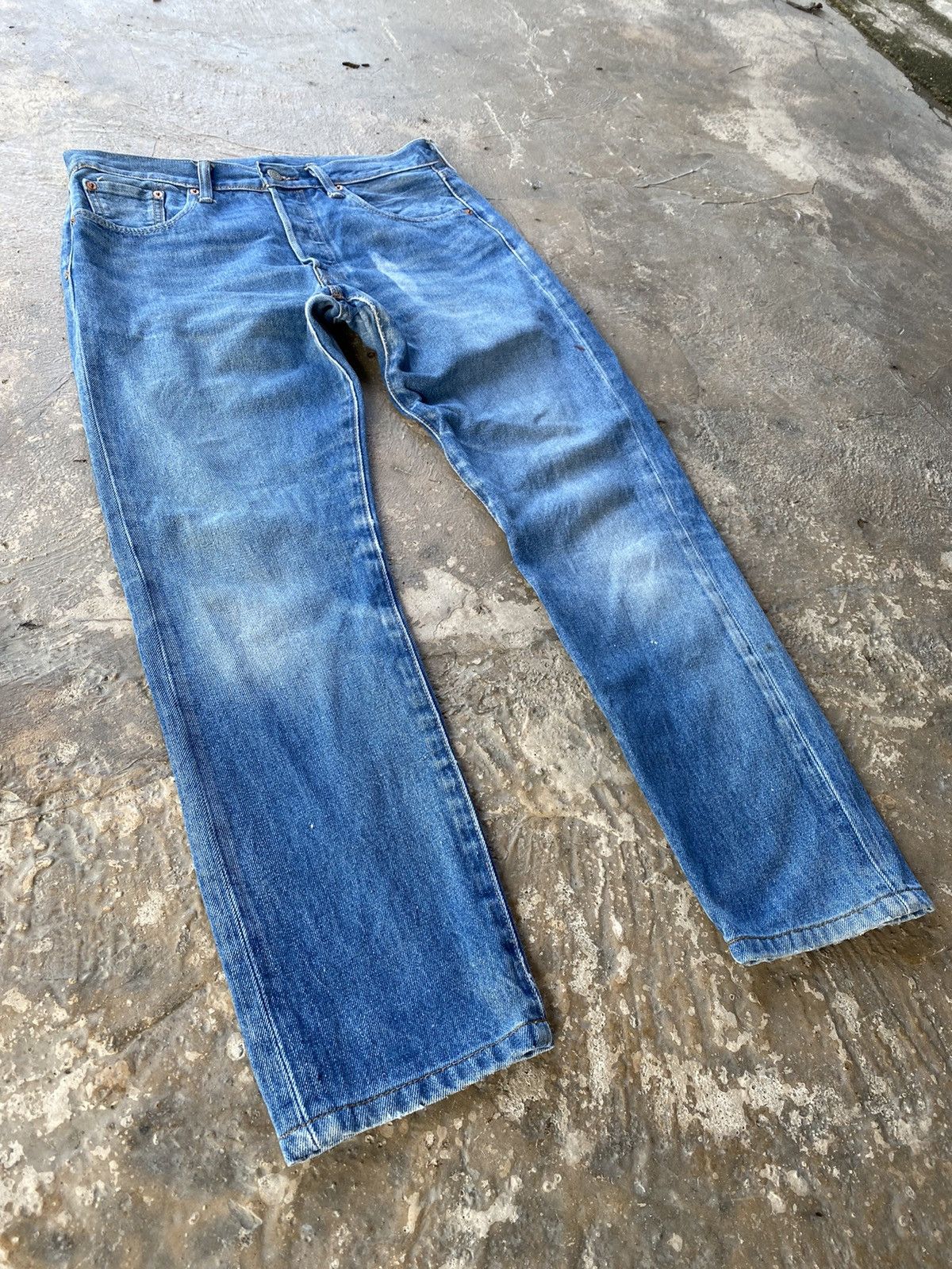 Levi's 👘SALE👘LEVIS 501 DENIM PANTS Size US 33 - 4 Thumbnail