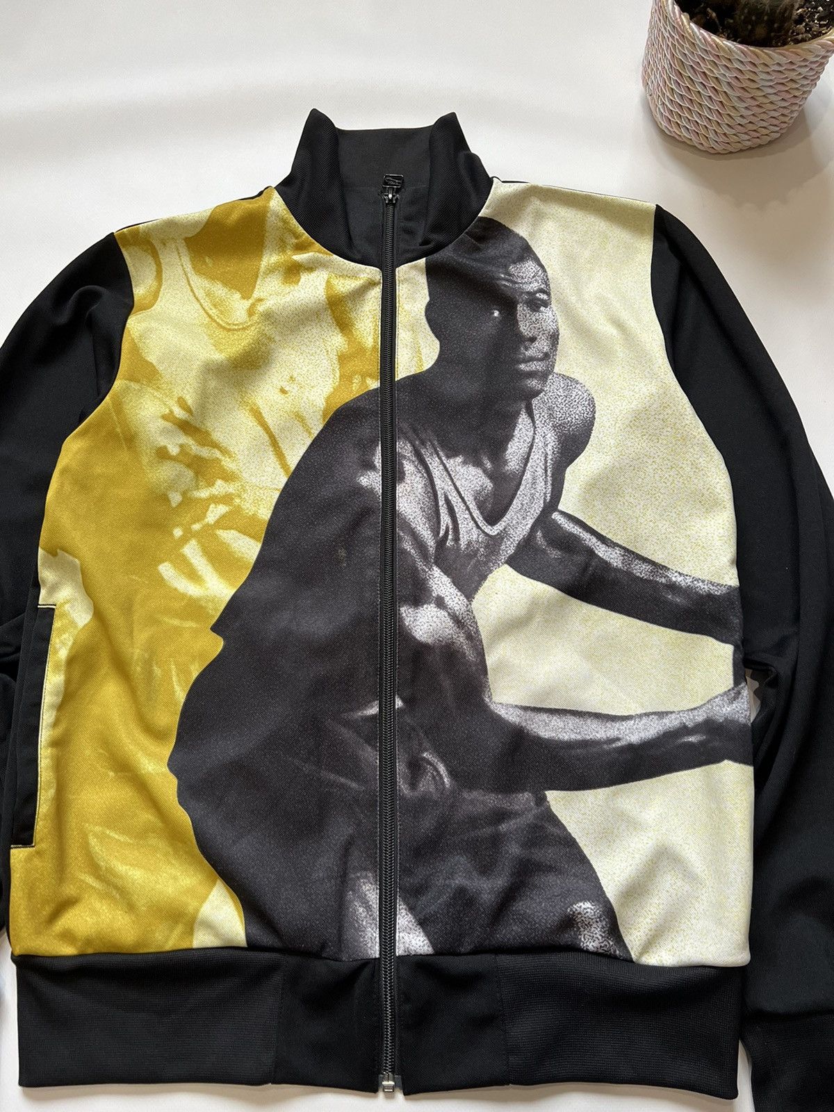 Nike Vintage Nike David Robinson Track Zip Sweatshirt NBA Size US M / EU 48-50 / 2 - 2 Thumbnail