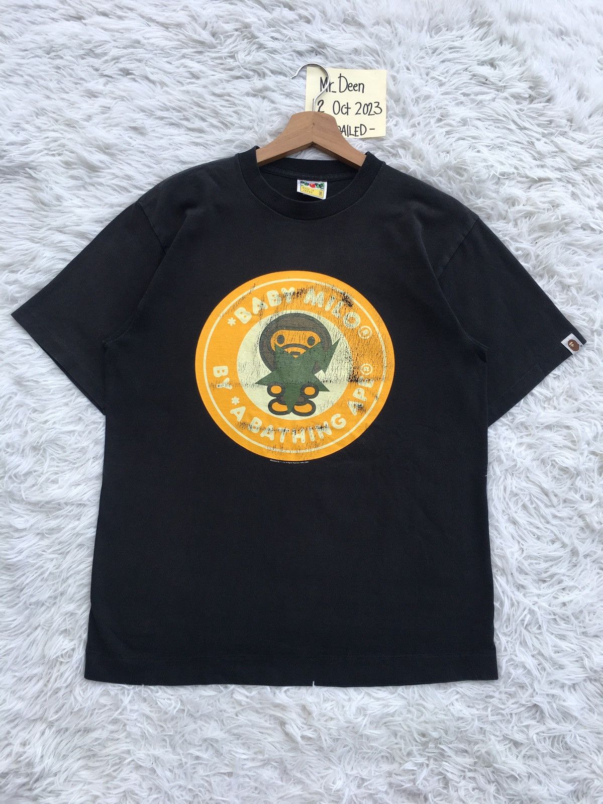 Bape Rare Vintage SS2008 Baby Milo Sta T shirt Size US M / EU 48-50 / 2 - 1 Thumbnail