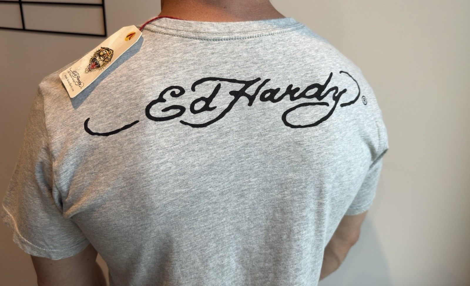 Ed Hardy Ed Hardy by Christian Audigler Mens T-Shirt Tee Emroidered Size US L / EU 52-54 / 3 - 6 Thumbnail