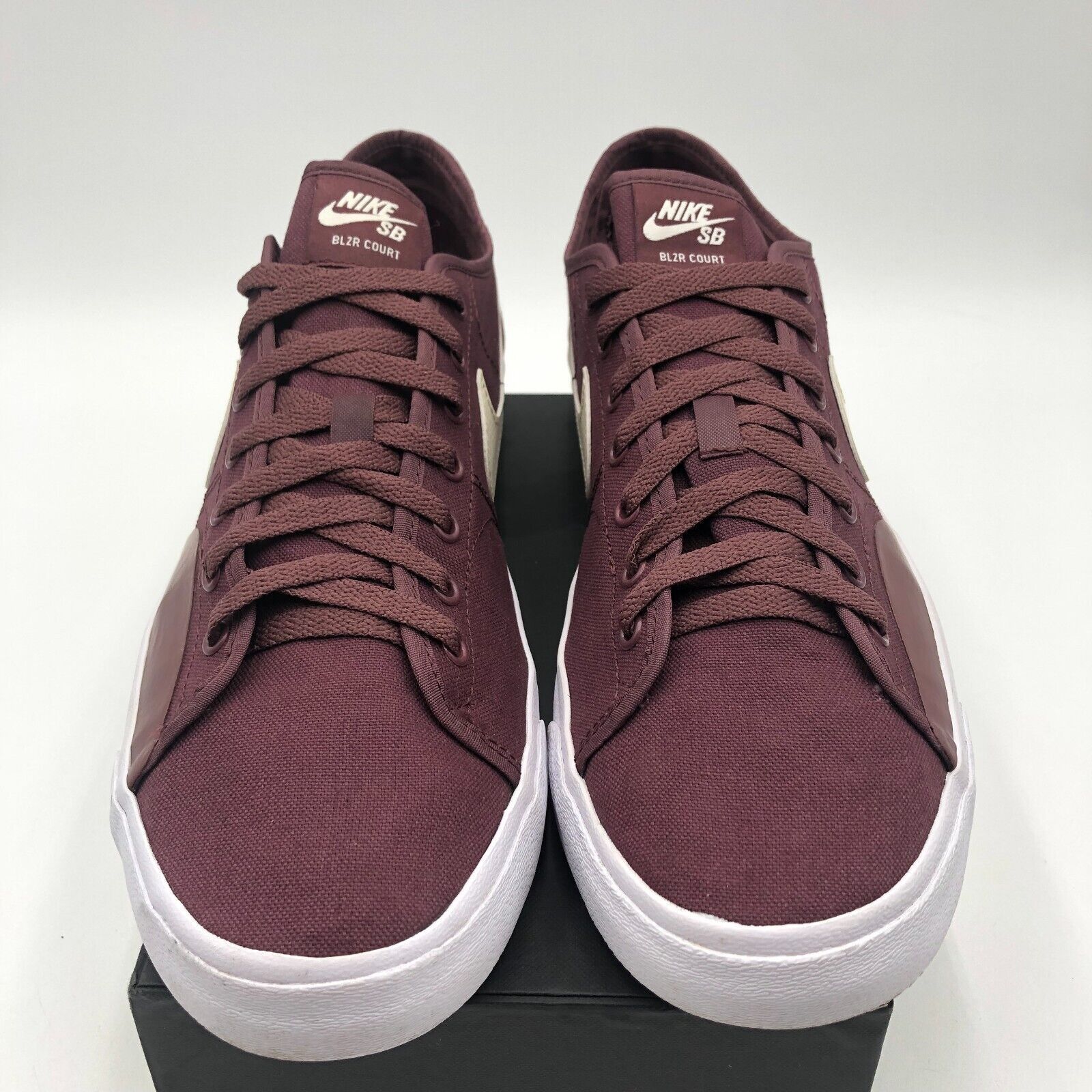 Nike Nike SB Blazer Men's Size 11.5 Maroon/Wine Canvas Sneakers Size US 11.5 / EU 44-45 - 4 Thumbnail