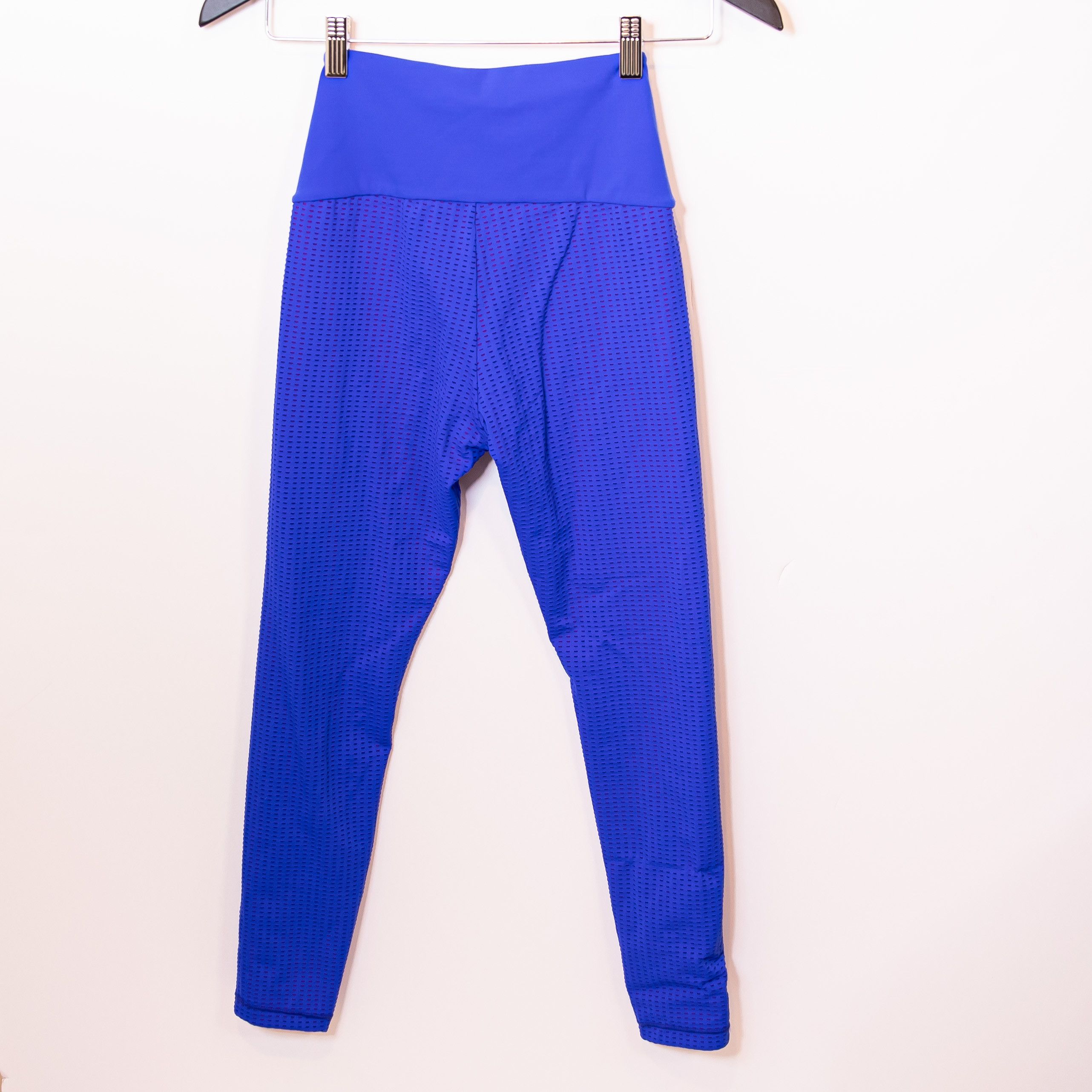 Other Maaji Activewear Blue Pink Perforated High Size 27" / US 4 / IT 40 - 3 Thumbnail