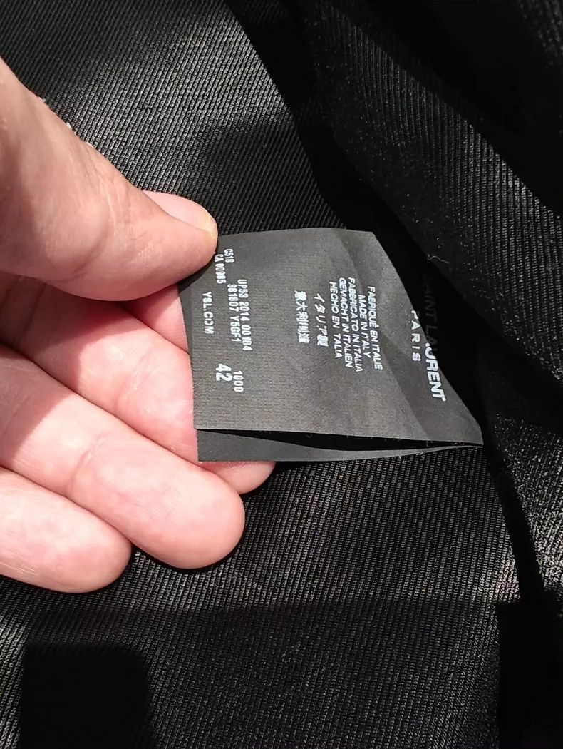 Saint Laurent Paris Saint Laurent Paris Calfskin trench jacket 2505-Nextarrow Size US XS / EU 42 / 0 - 3 Thumbnail