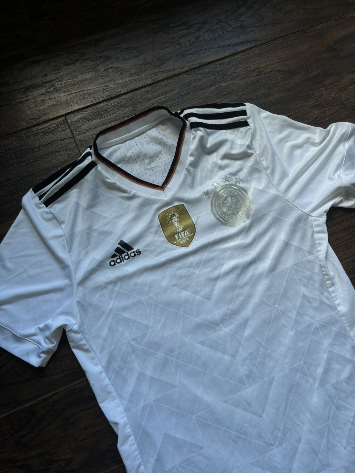 Adidas Germany Adidas 2014 World Cup Champions Soccer Jersey Size US M / EU 48-50 / 2 - 2 Thumbnail