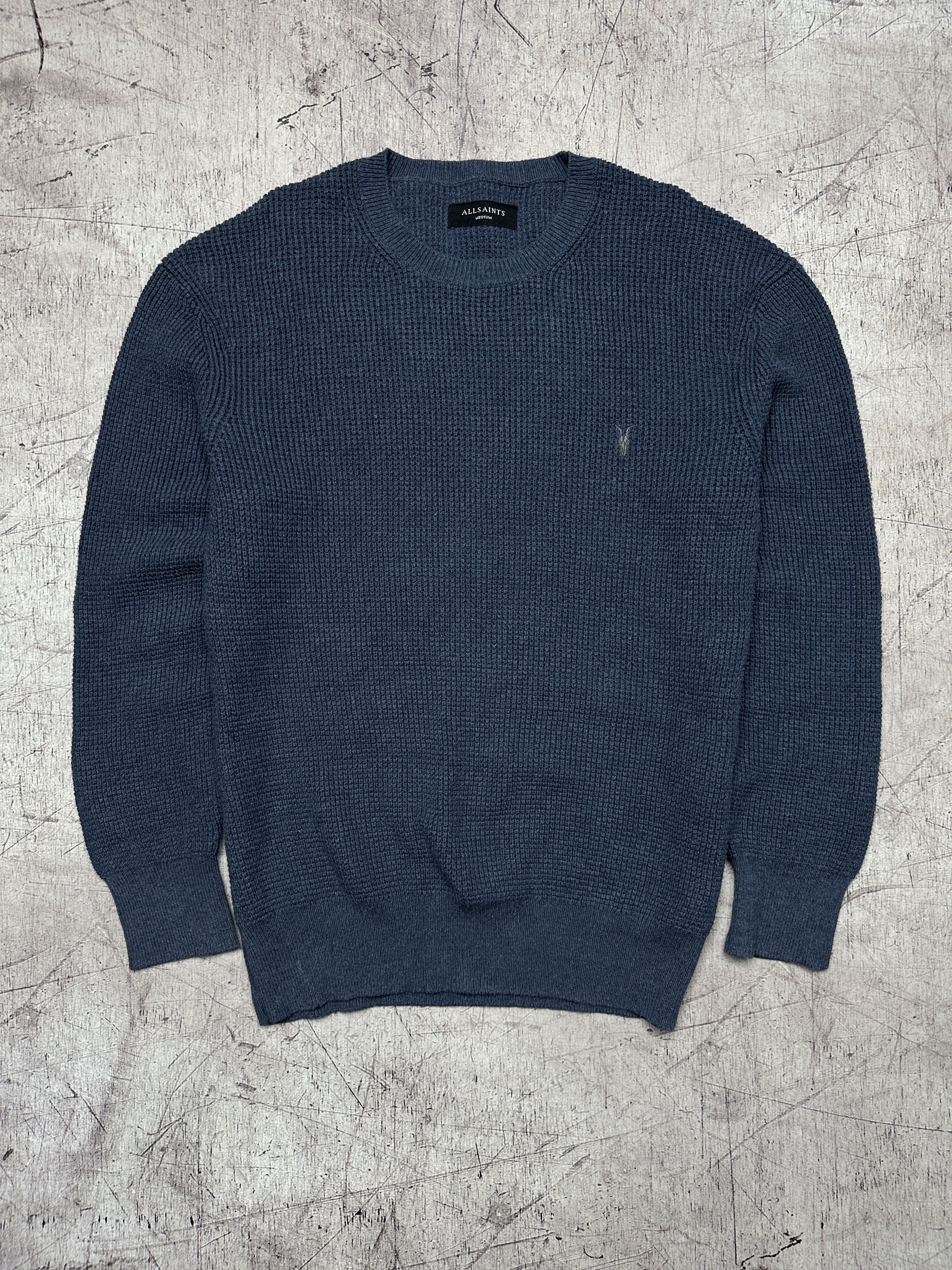 Allsaints Allsaints Mens Mert Crew Neck Sweater Size US M / EU 48-50 / 2 - 1 Thumbnail
